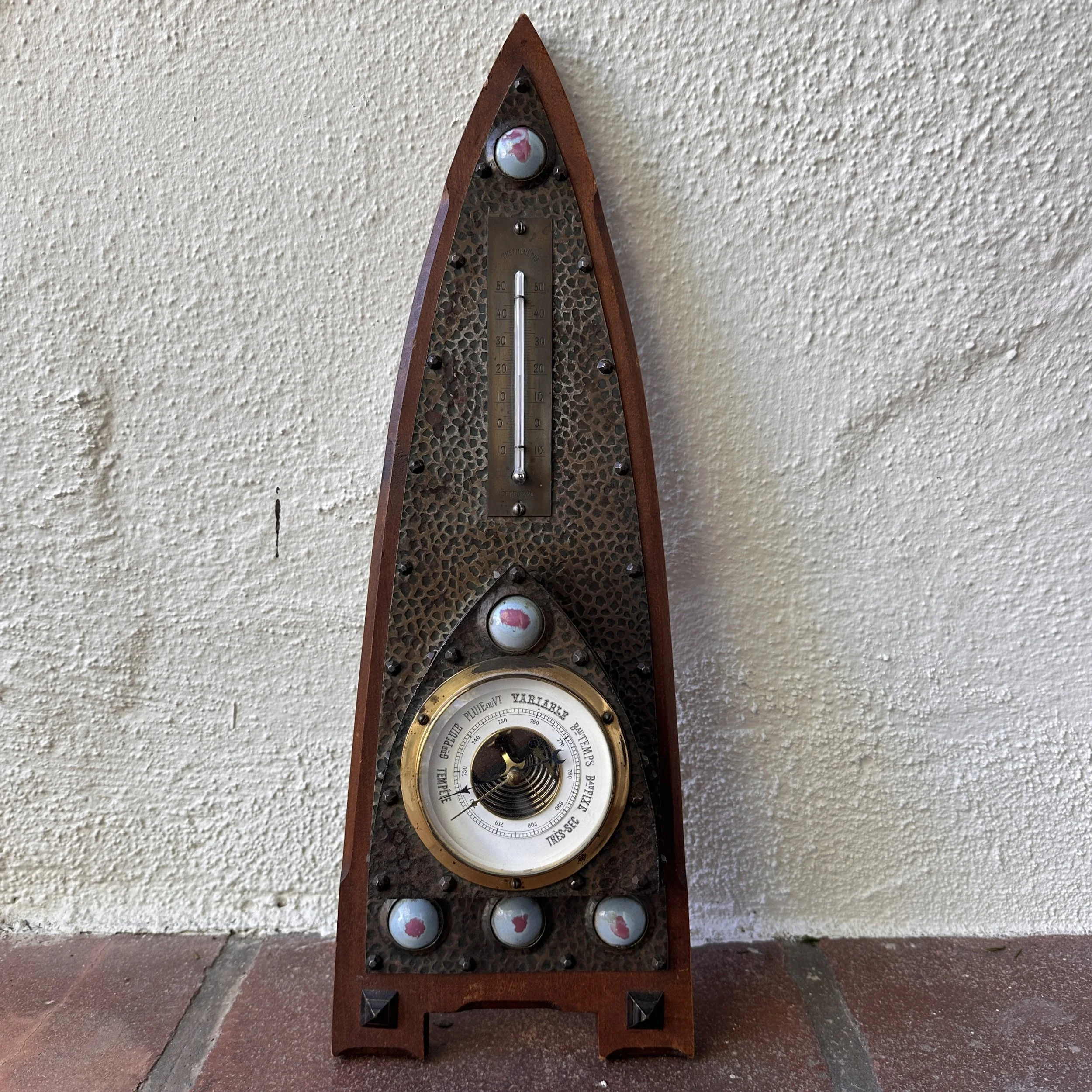 Albin Müller Thermometer / Barometer