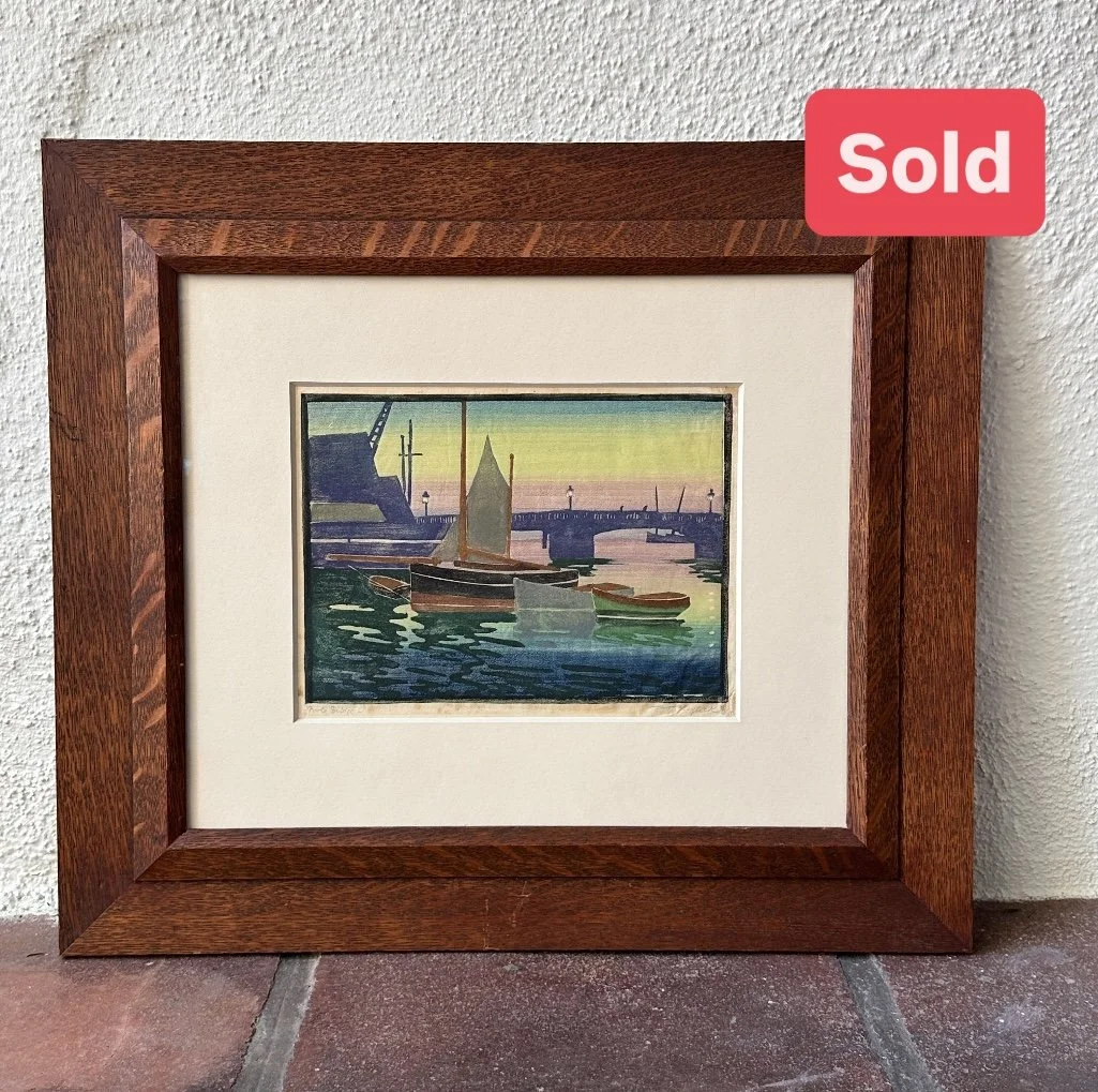 Thomas Todd Blaylock Woodblock