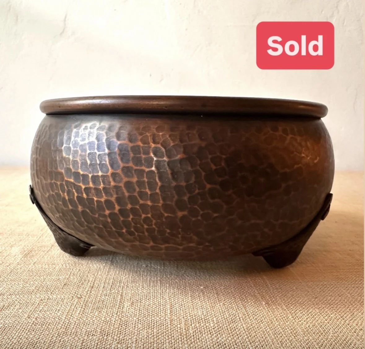 Gustav Stickley Nut Bowl
