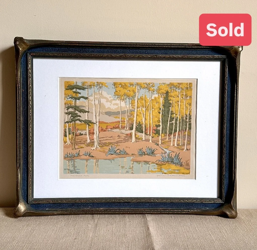 Norma Bassett Hall Serigraph