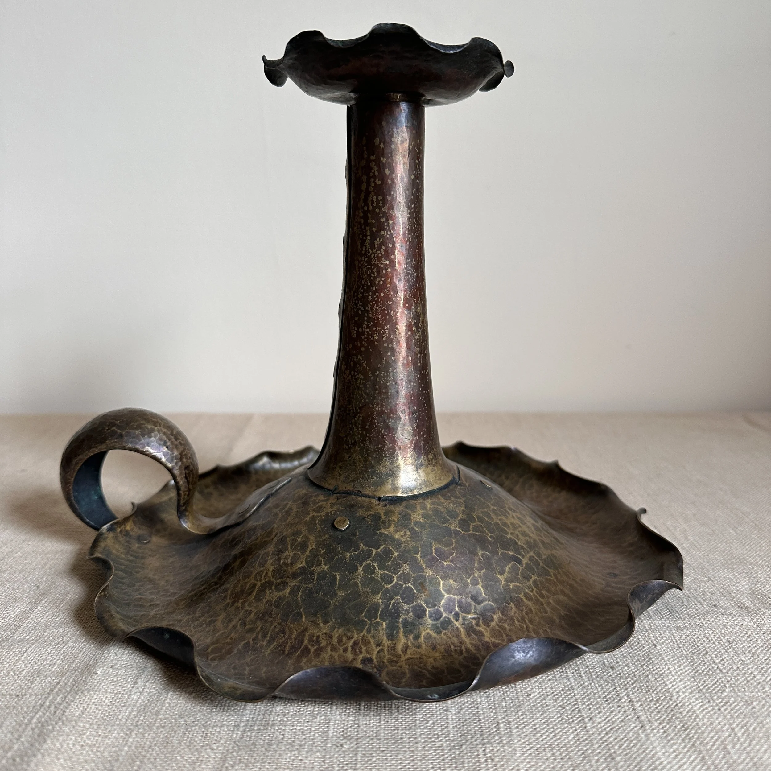 English Arts &amp; Crafts Candlestick