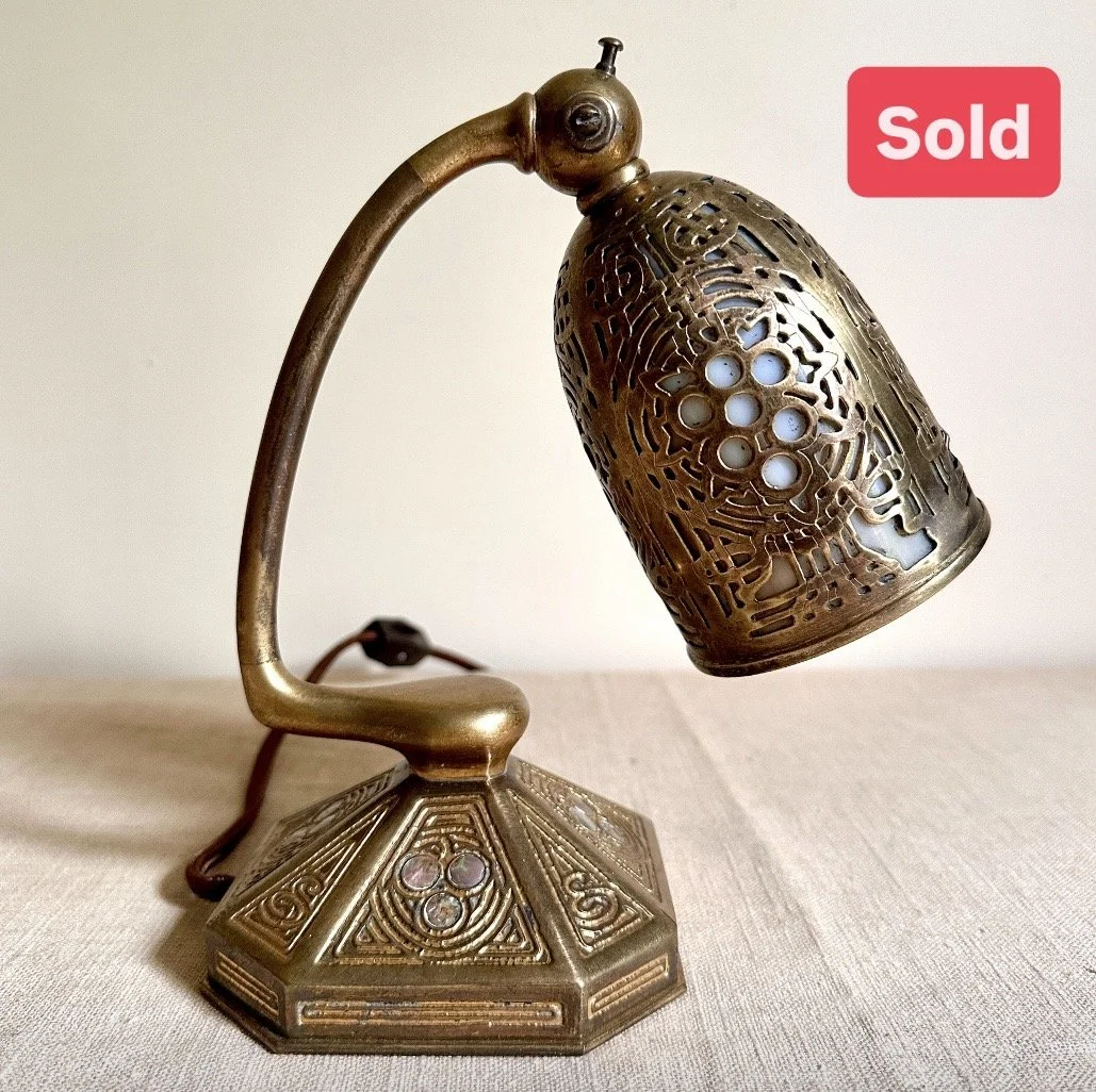Tiffany Studios Abalone Lamp
