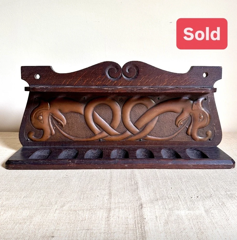 Scottish Arts &amp; Crafts Pipe Rack