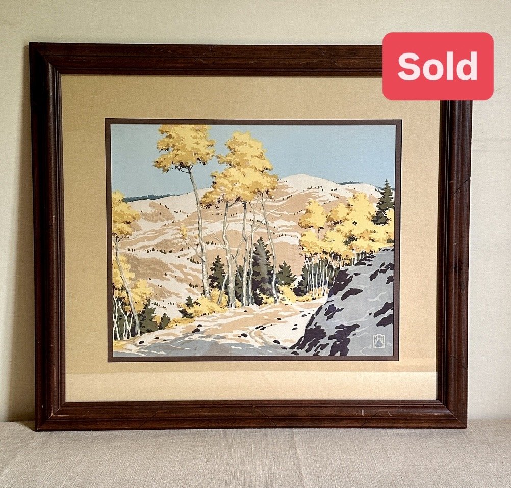 Norma Bassett Hall Serigraph
