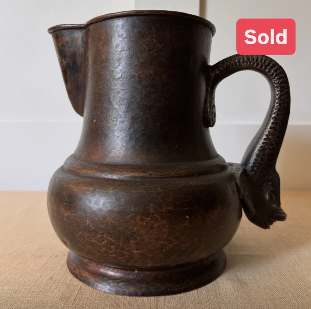 Arts &amp; Crafts Fish Pitcher