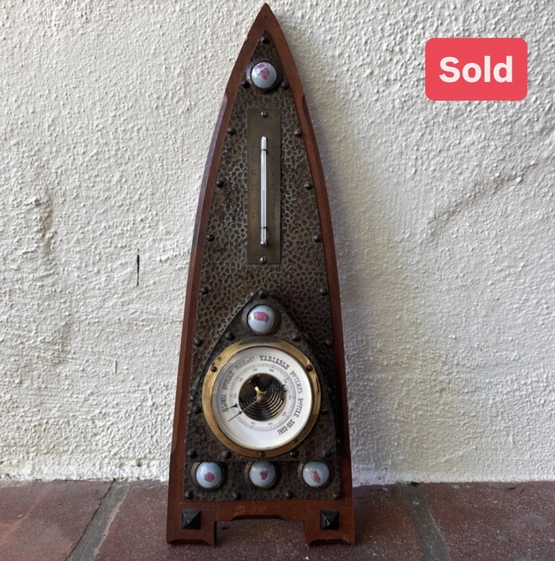 Albin Müller Thermometer / Barometer