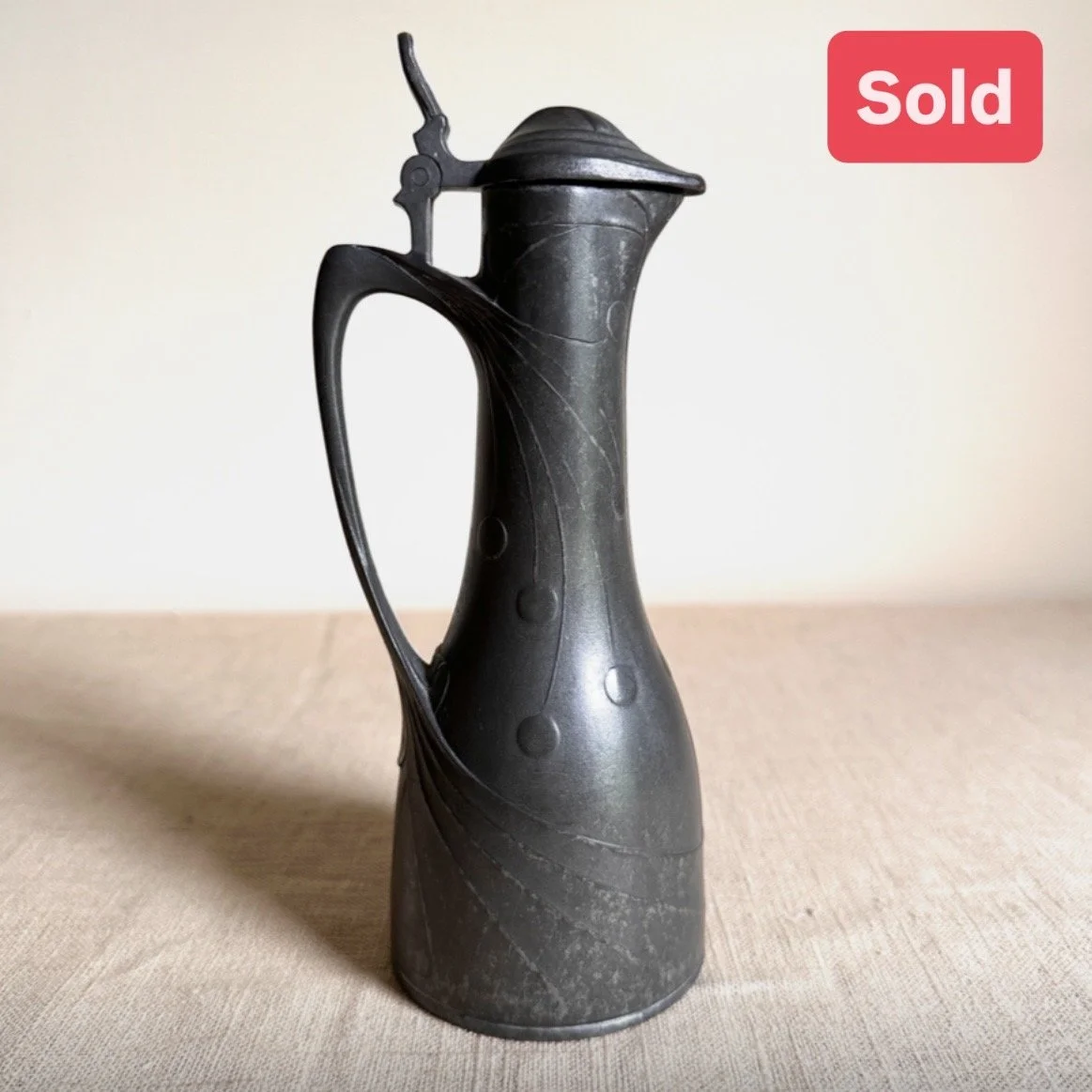 Jugendstil Syrup Pitcher