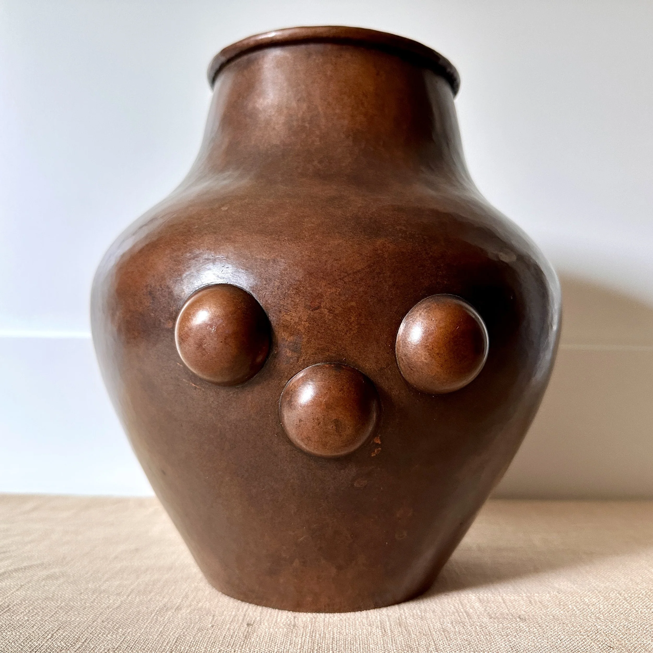 Arts &amp; Crafts Copper Vase