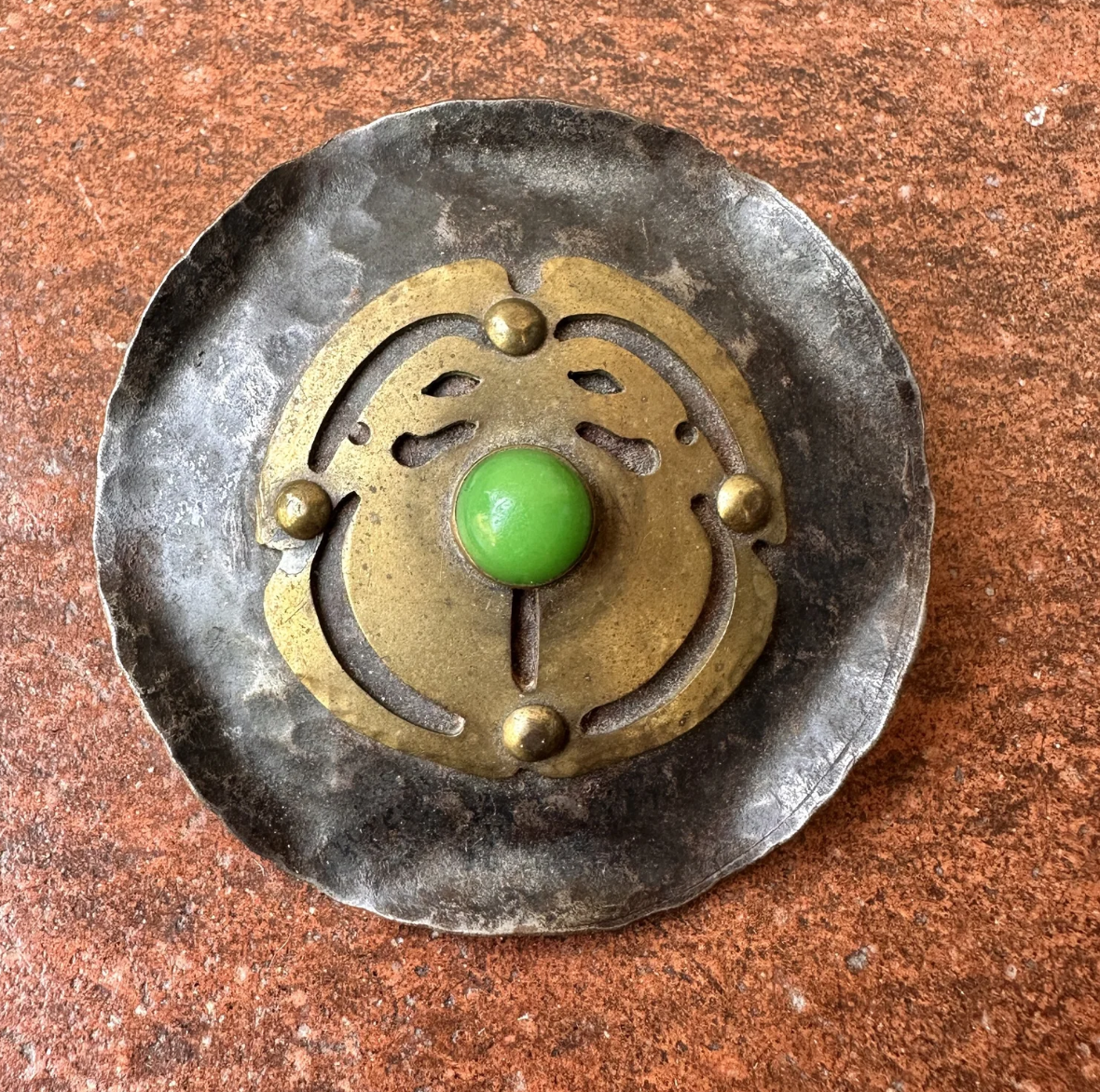 Forest Craft Guild Scarab Brooch