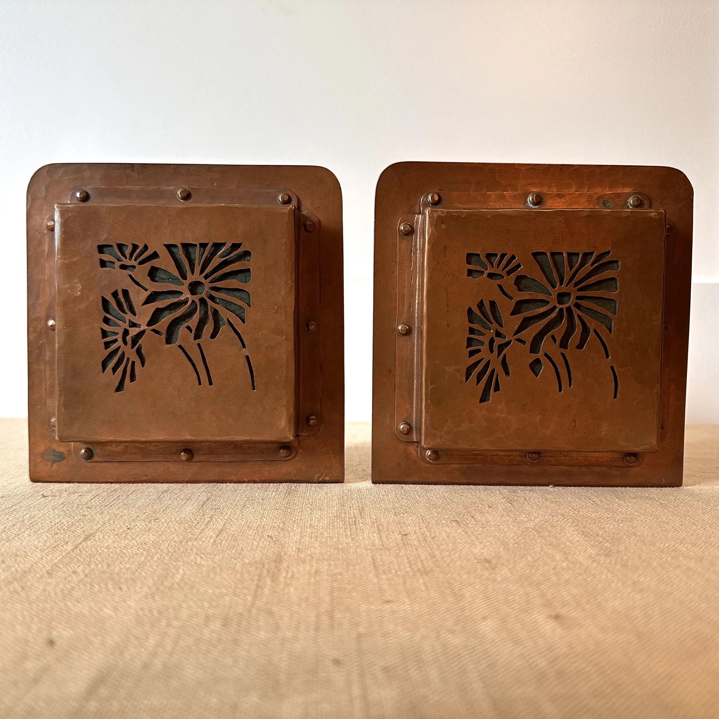 Dirk Van Erp Early Bookends