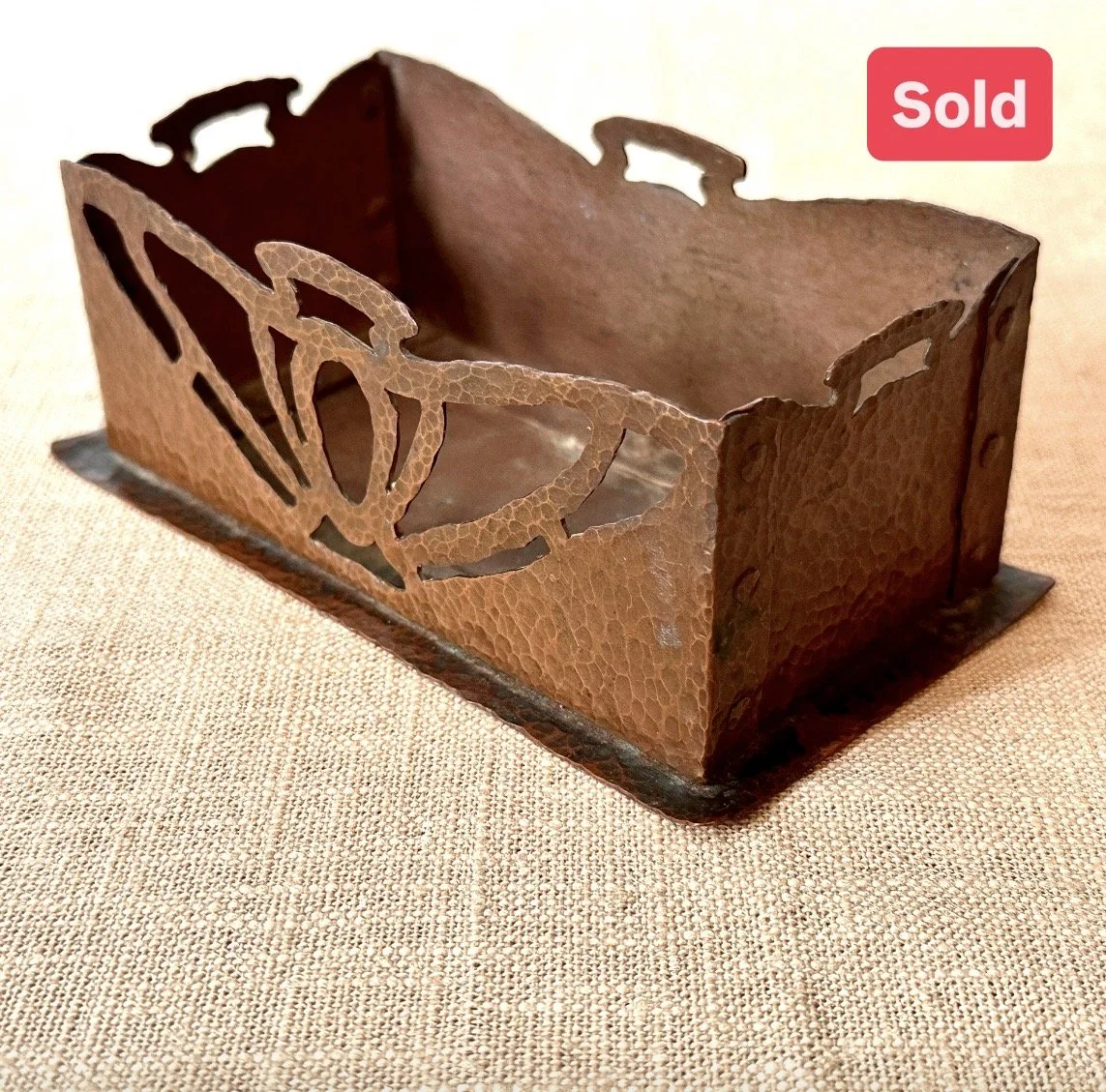 Arts &amp; Crafts Scarab Holder