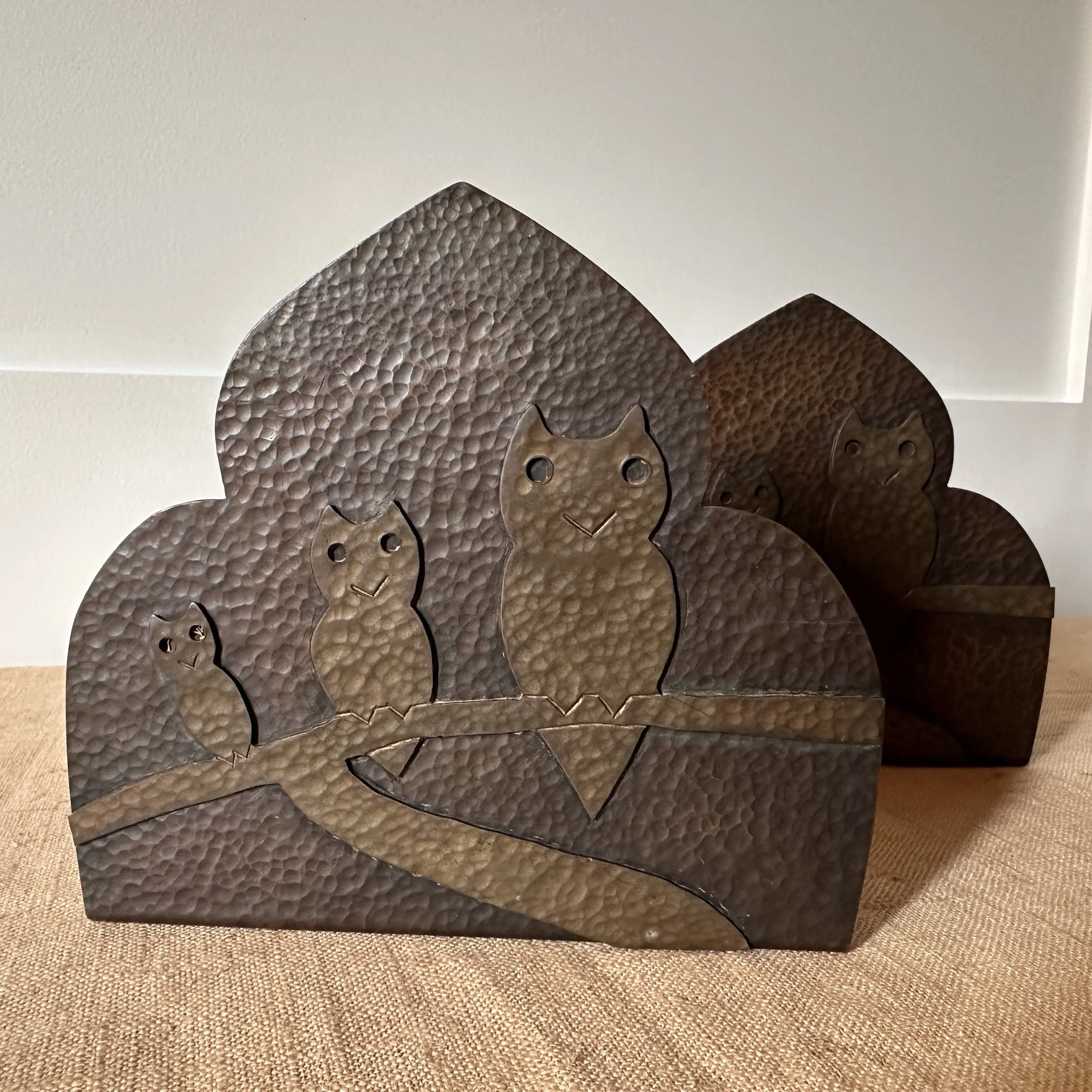 Arts &amp; Crafts Owl Bookends