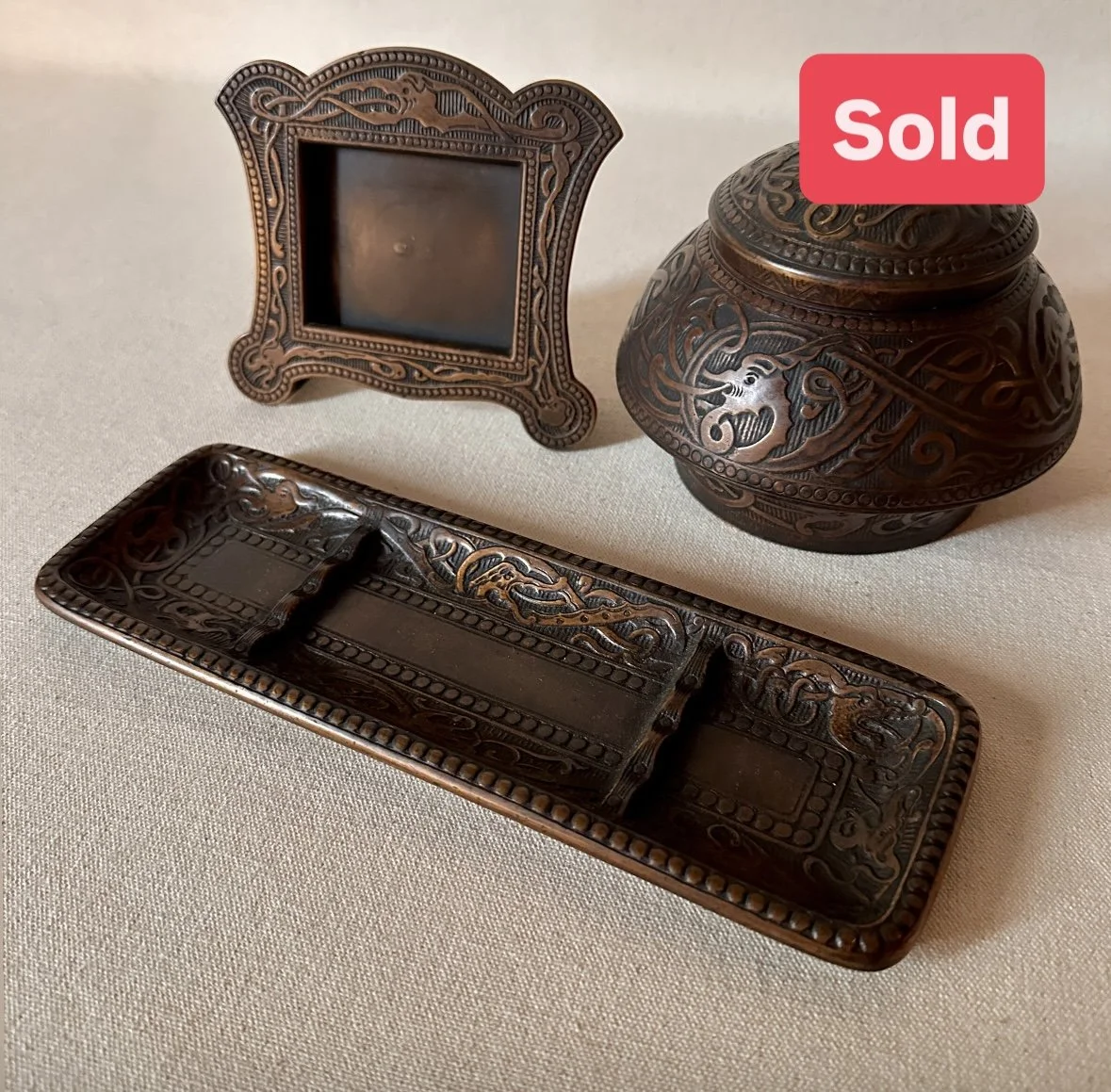 Marshall Field Viking Desk Set
