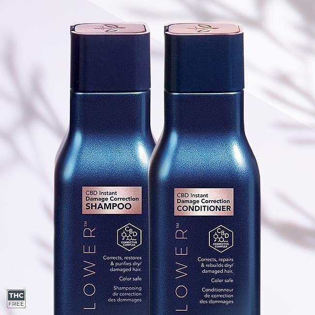 CBD Inside a shampoo and Conditioner? 

YES! The @leafandflowerhair Instant Damage Correction shampoo and conditioner corrects, restores, and purifies dry damaged hair! These products are color safe! What are you waiting for! Come in and grab some am