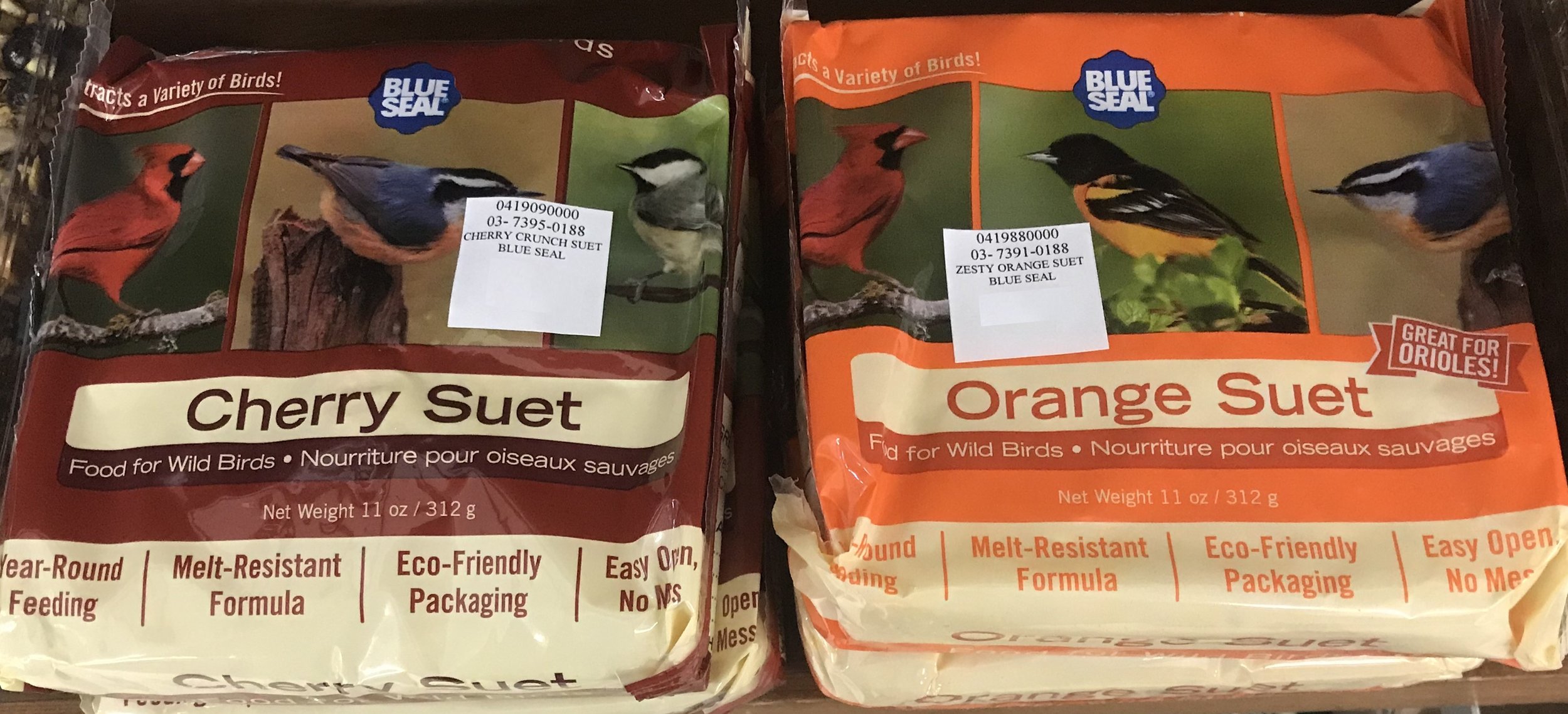  We carry a full line of Blue Seal Suet 