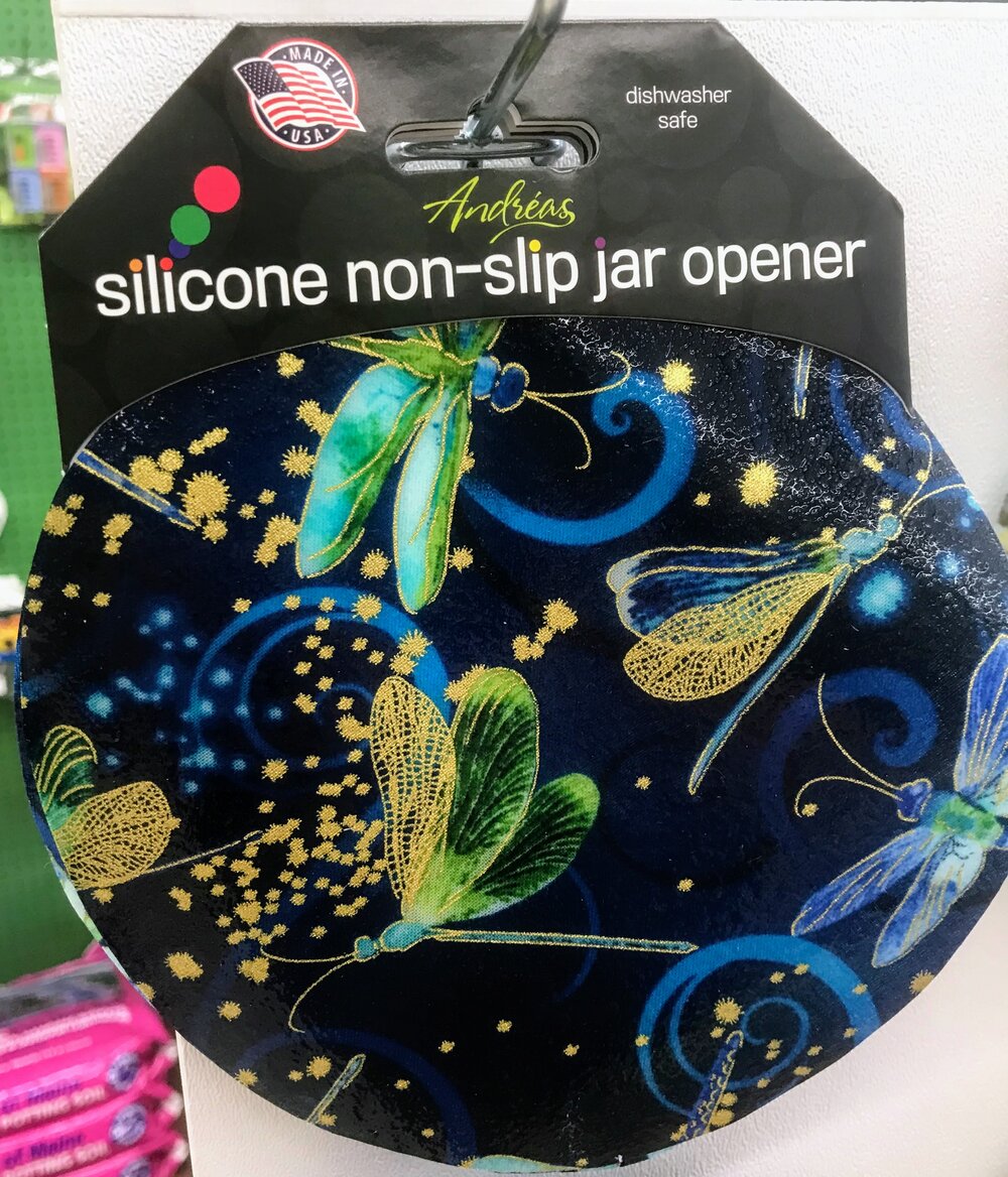Andrea's Silicone 6" Non-Slip Jar Opener Merlot
