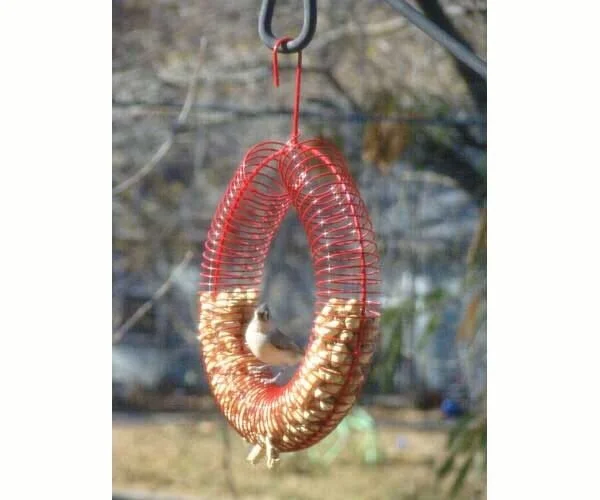 Peanut wreath from songbird essentials