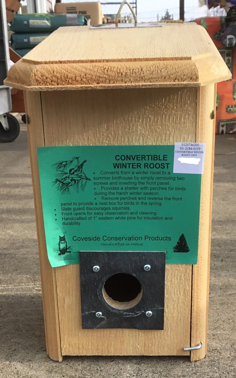 Convertible Winter Roost From Coveside Conservation Products