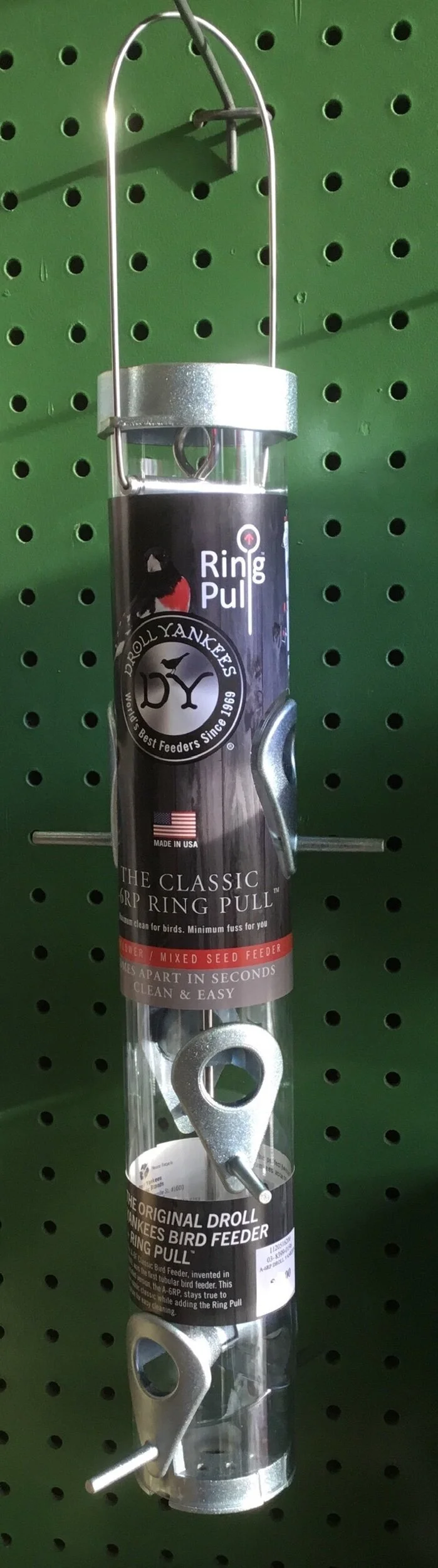 A6 ring pull feeder from droll yankees