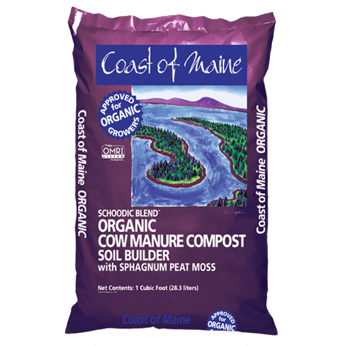 Schoodic Composted Cow Manure from Coast of Maine