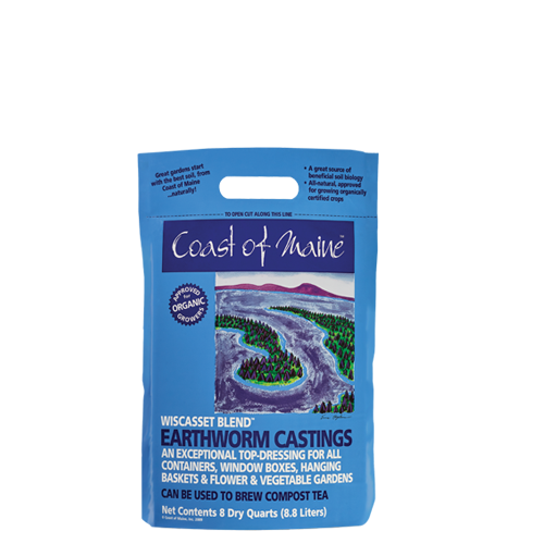Wiscasset Blend Earthworm Castings from Coast of Maine