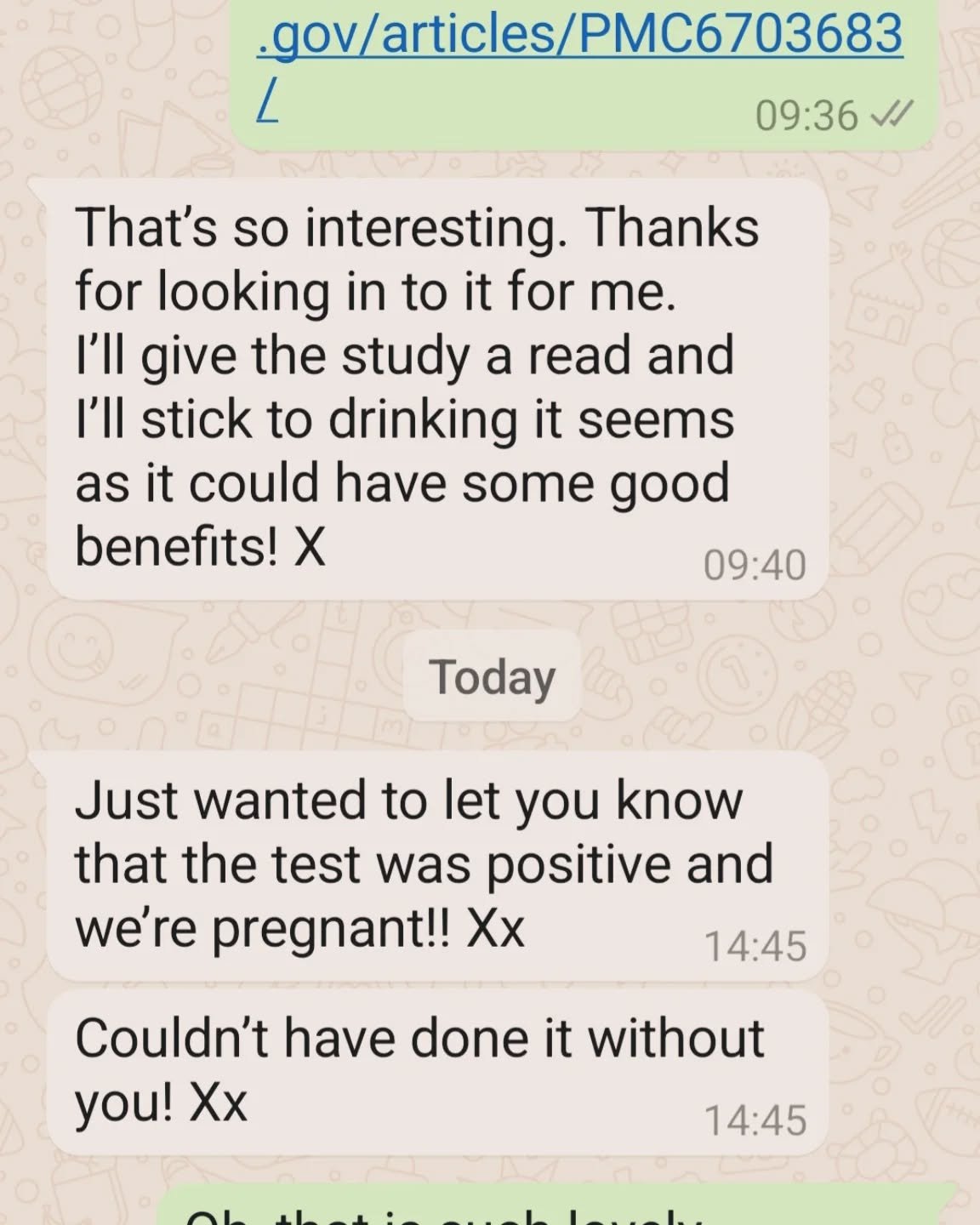 Yay! Congratulations to you both. Great news day! 🥰

#ivfsupport #fertilityacupuncture #ttc #conception #et #positivepregnancy #sheffieldfertility #sheffieldhealth #womenshealth #wearepregnant #sheffield #oughtibridge #s35 #Oughtibridgeacupuncture
