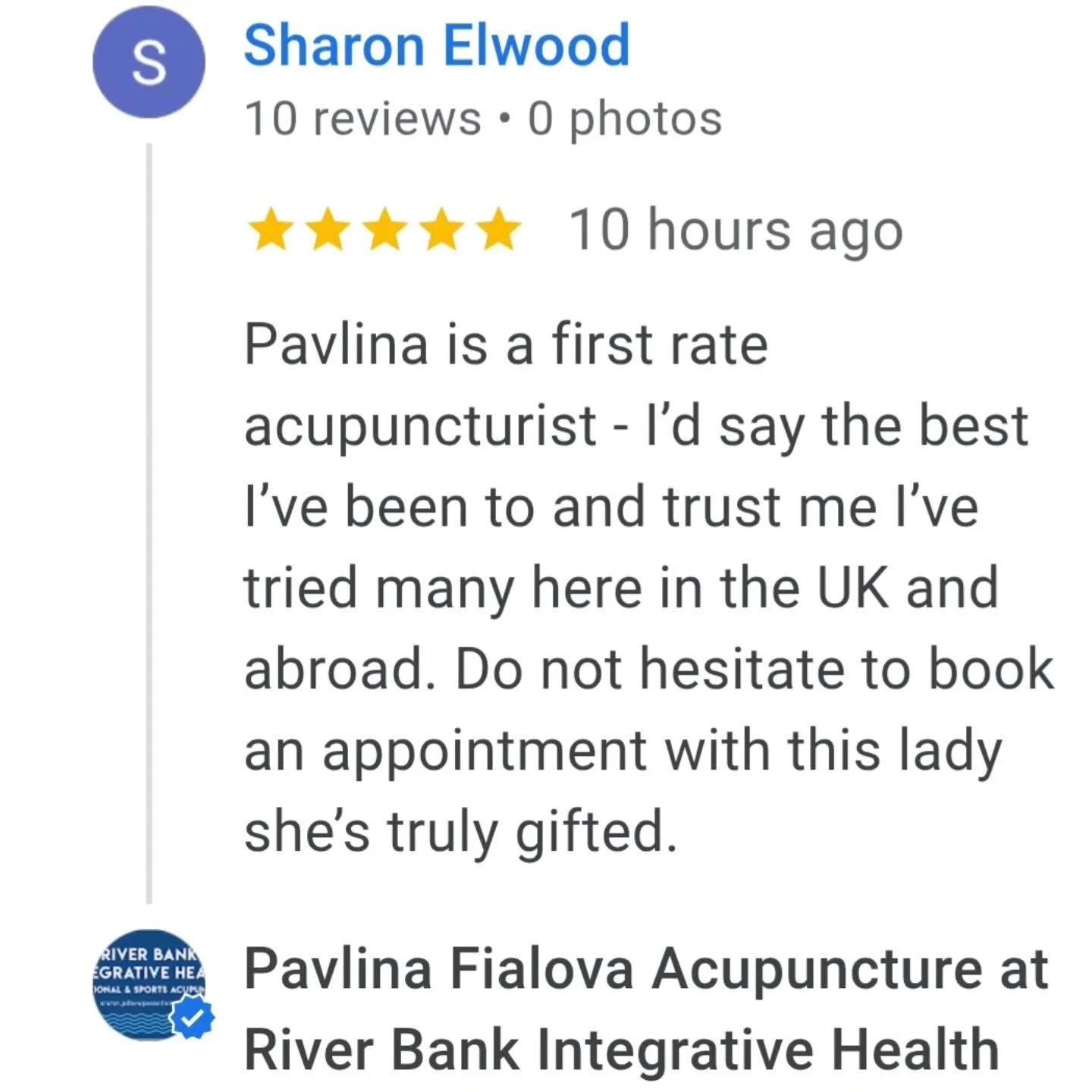 What a lovely review to start my day. Thank you so much ❤️
Lately, I have not been very present on social media, as I've been busy in the clinic, reflecting on my practice, and laying some groundwork for the months ahead. I am enjoying spending time 