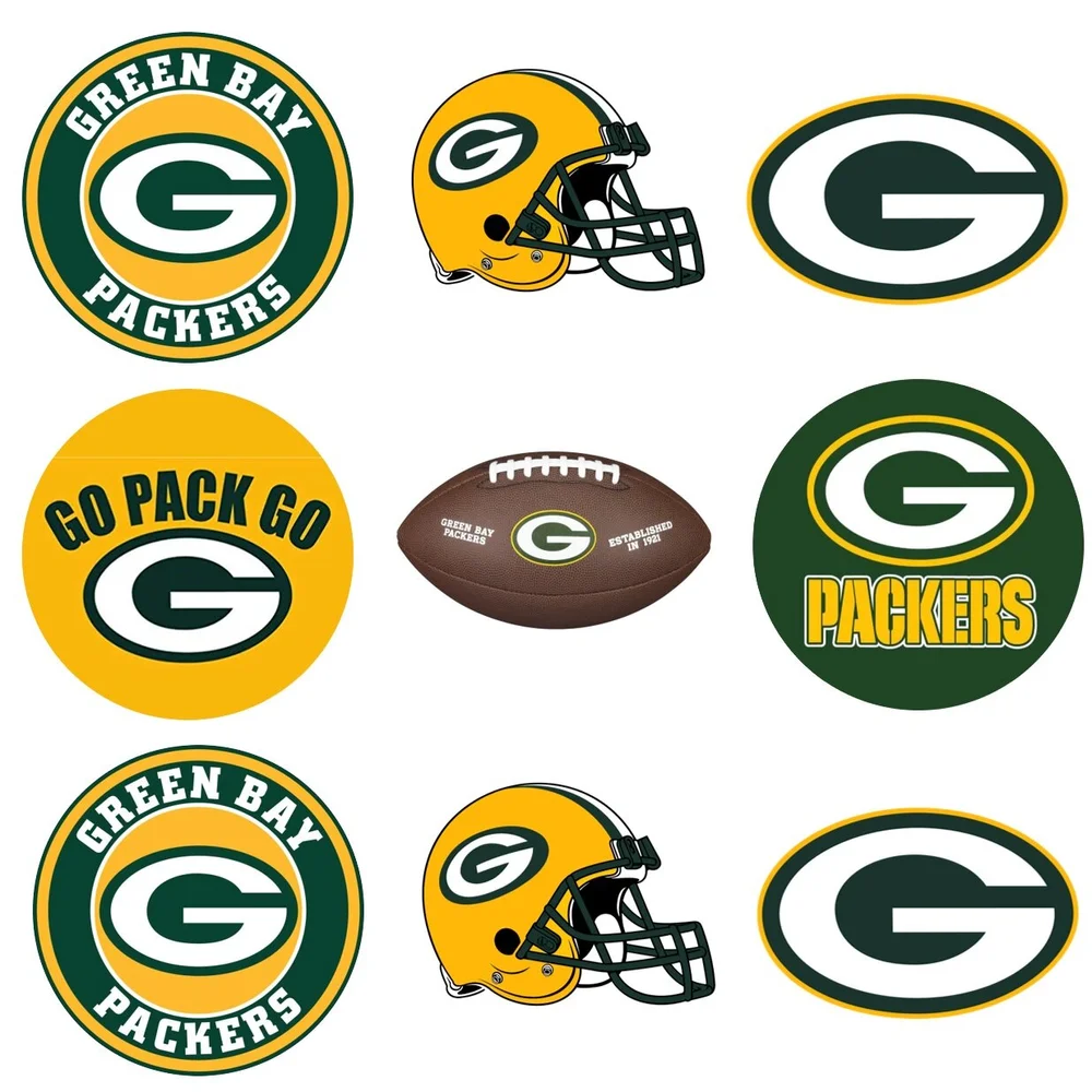 Green Bay Packers Edible Image Topper. — Choco House green-bay-packers-edible-image-topper-choco-house