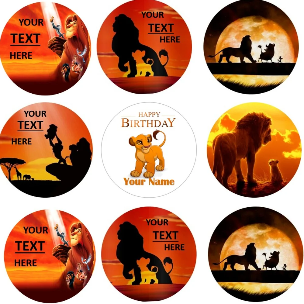 Lion King Edible Images Choco House