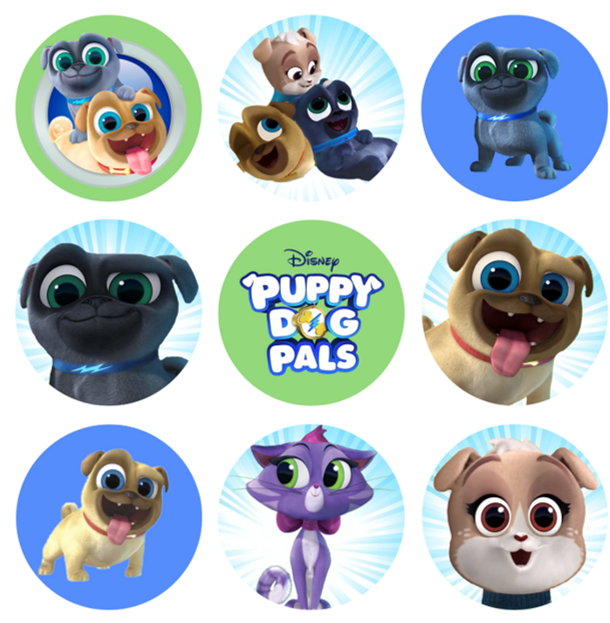 Puppy Dog Pals Edible Image Toppers — Choco House puppy-dog-pals-edible-image-toppers-choco-house
