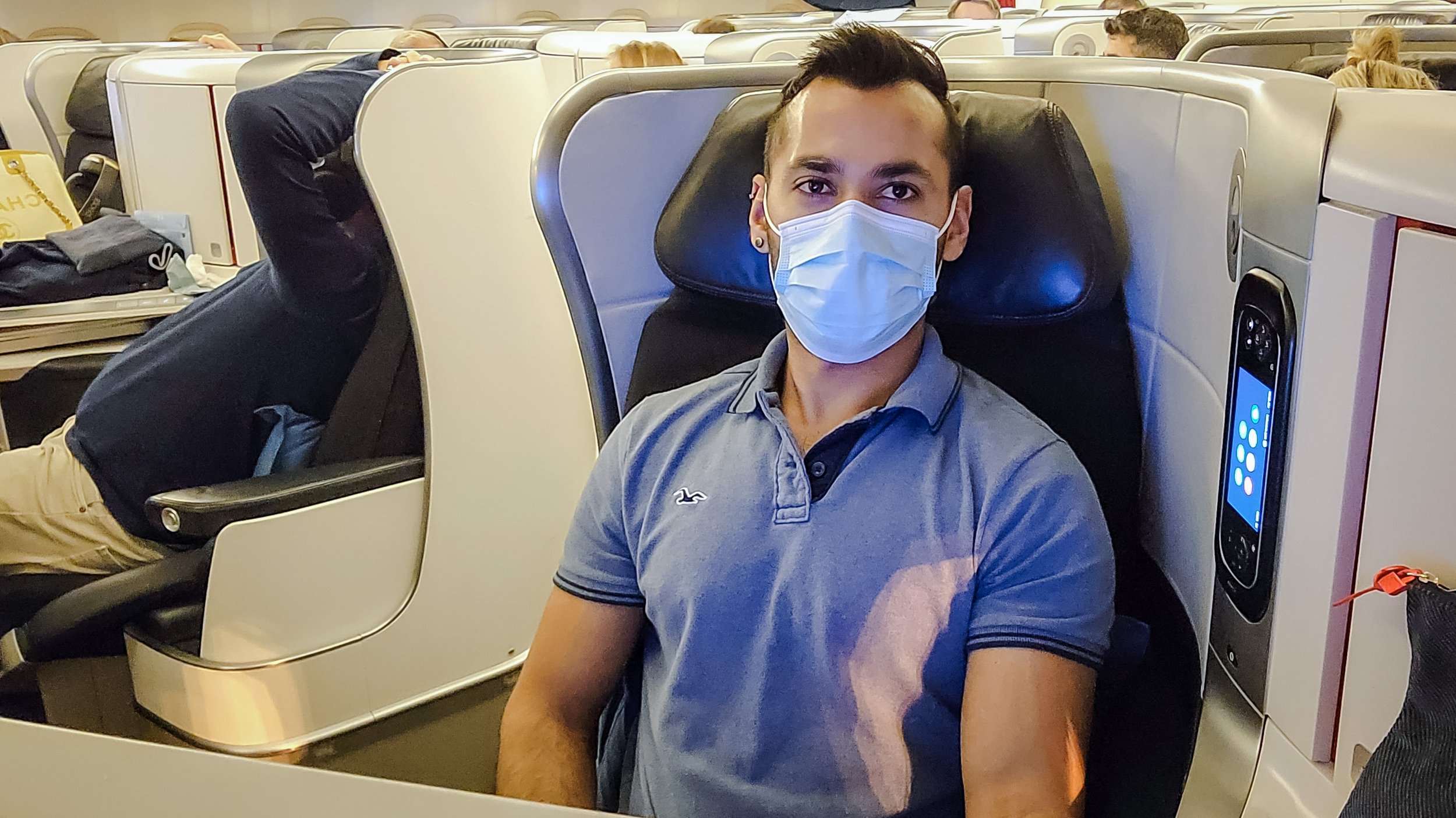 Air France 777 Business Class Review - Paris to Mauritius (Boeing