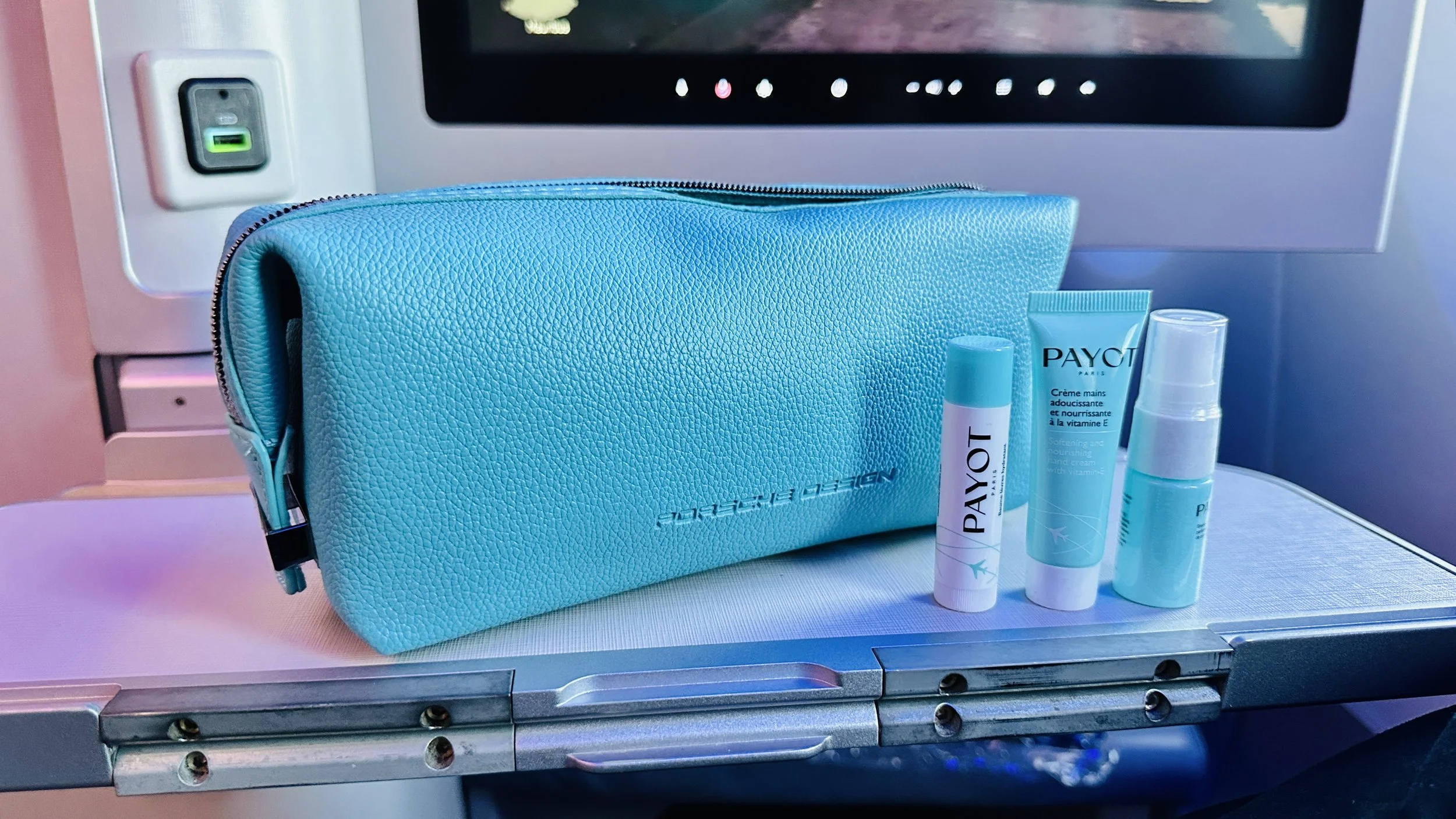 Kit Amenity Bag Air Mauritius Business - L'Occitane - Neuf Et Scellé - Collection Compagnie Aérienne