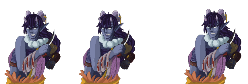 Syvira- Defensive Animations