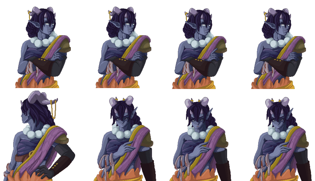 Svyira - Dismissive/Upset Animations