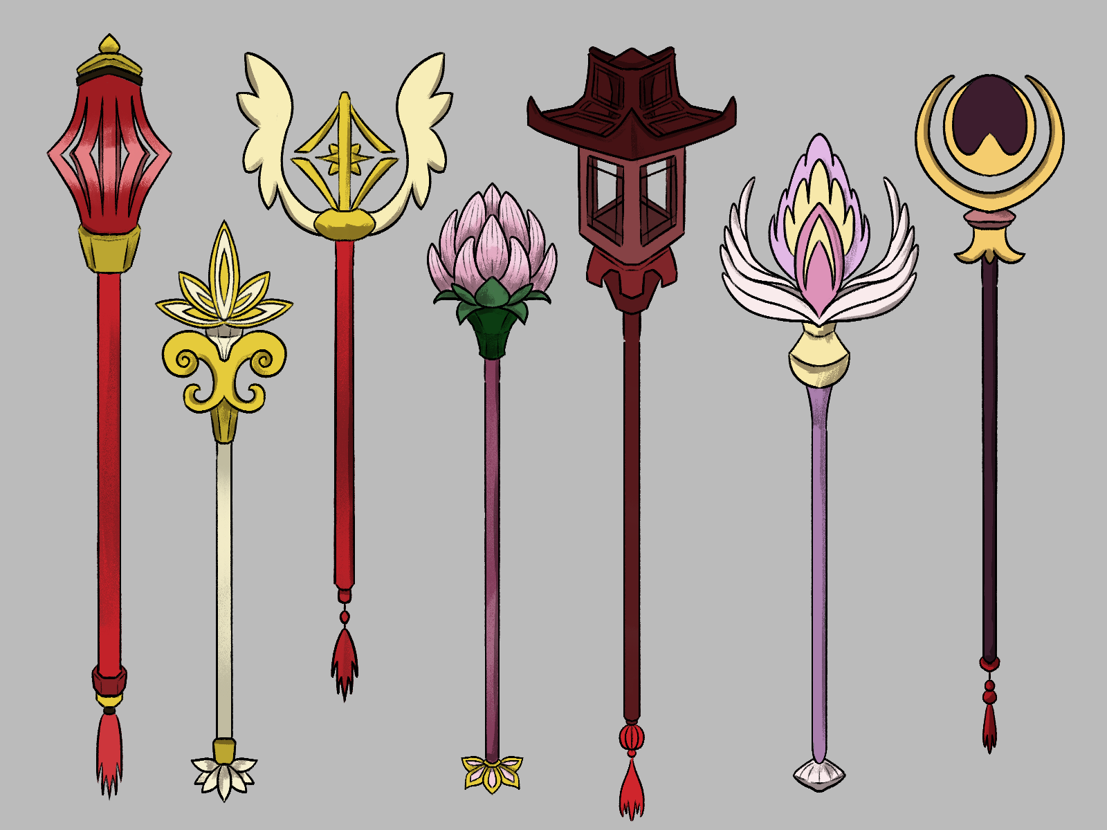 Magical Staff Concepts
