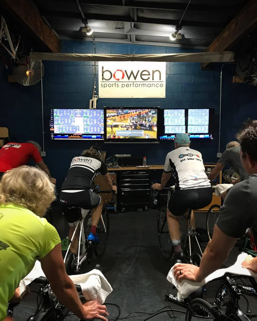 Regular group workouts happen at Bowen Sports Performance almost every day of the week.