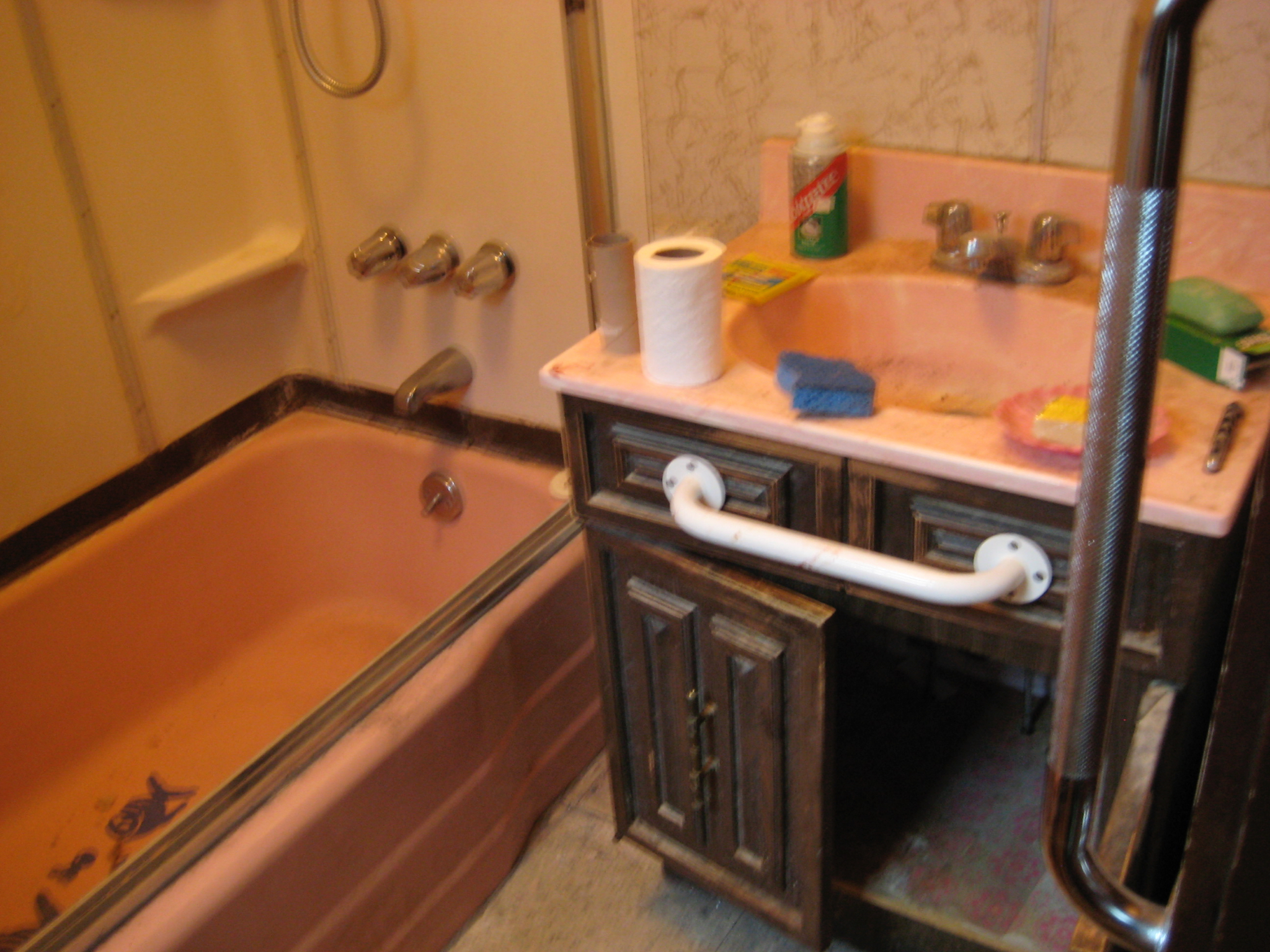 Our one and only bathroom