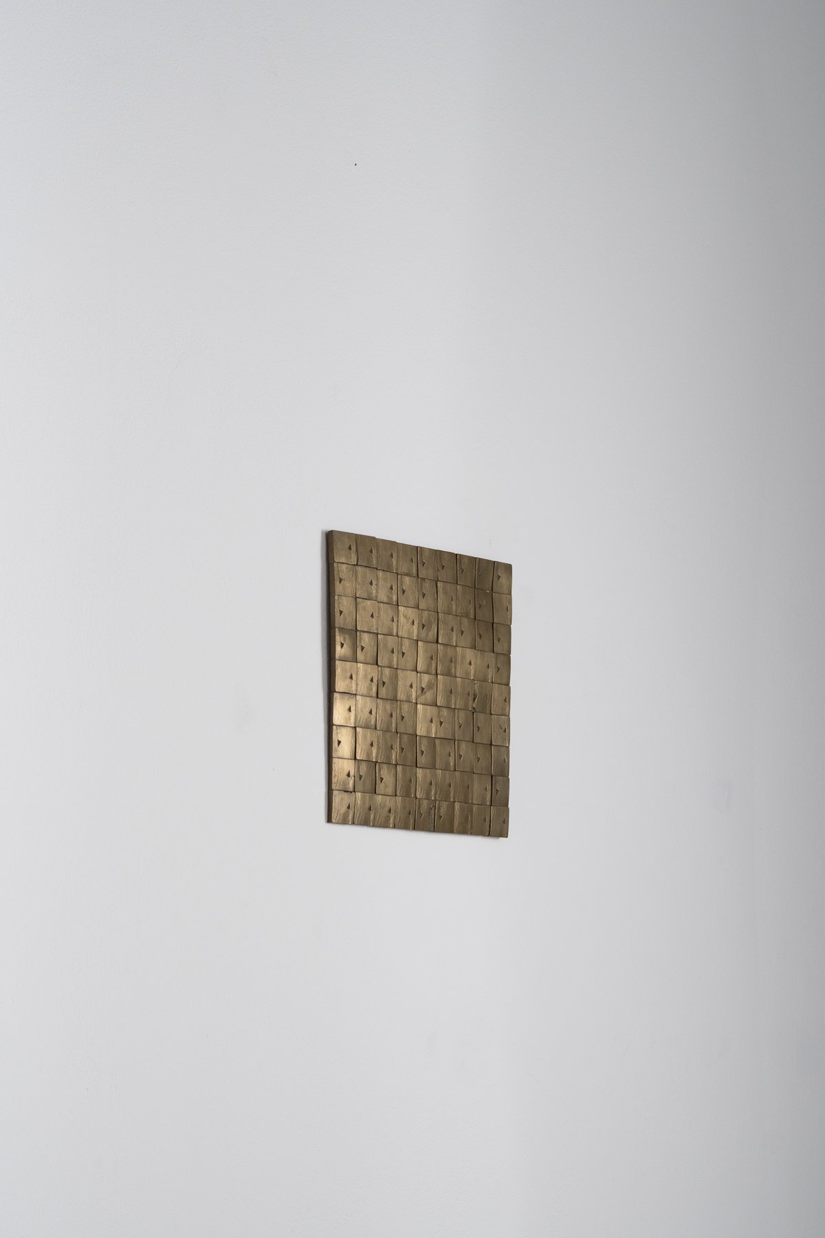   Untitled  2022 Urethane, bronze 18 x 18 x 1/2 inches  