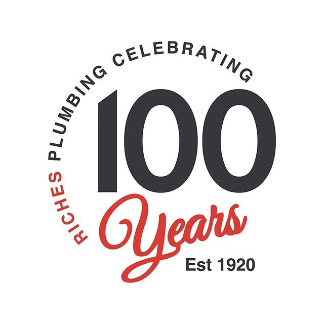 In order to celebrate 100 years of Riches Plumbing in Canterbury I thought why not develop a logo to showcase this legacy. 
#proudtobeaplumber #nzplumber #fourgenerations #plumbing #masterplumber #certifyingplumber