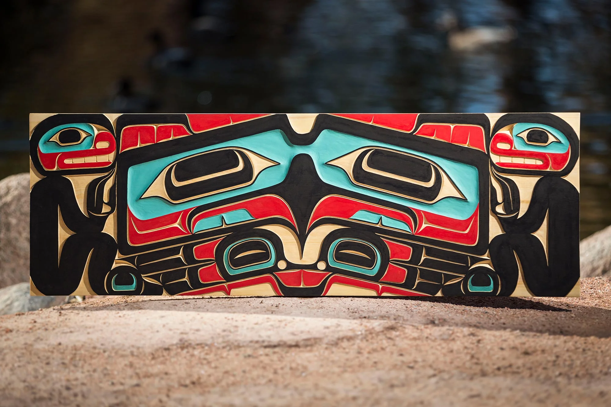 Transforming Raven / Yellow Cedar