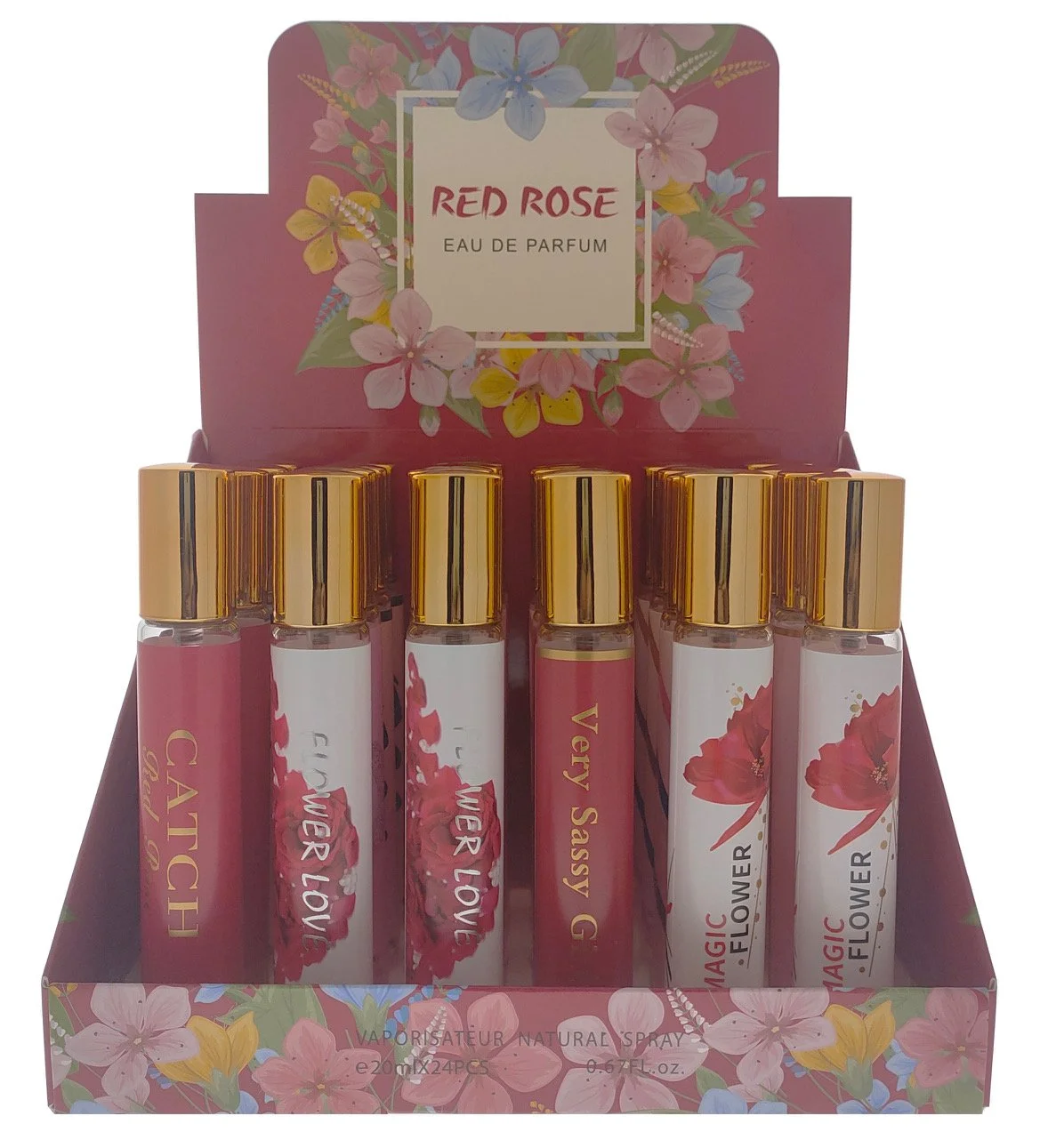 24 PCs Assorted Women Travel Sprays  W010A