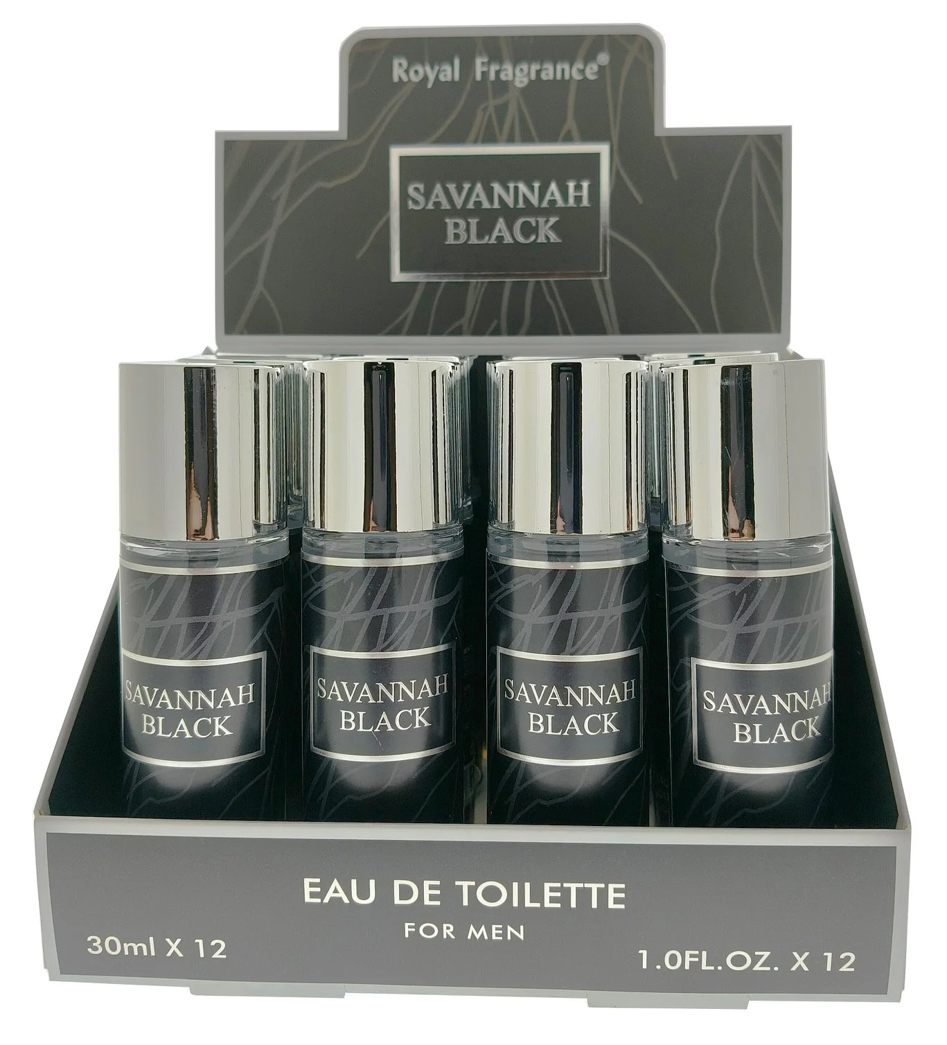 Savannah Black Travel Sprays (12 PCs)  78104
