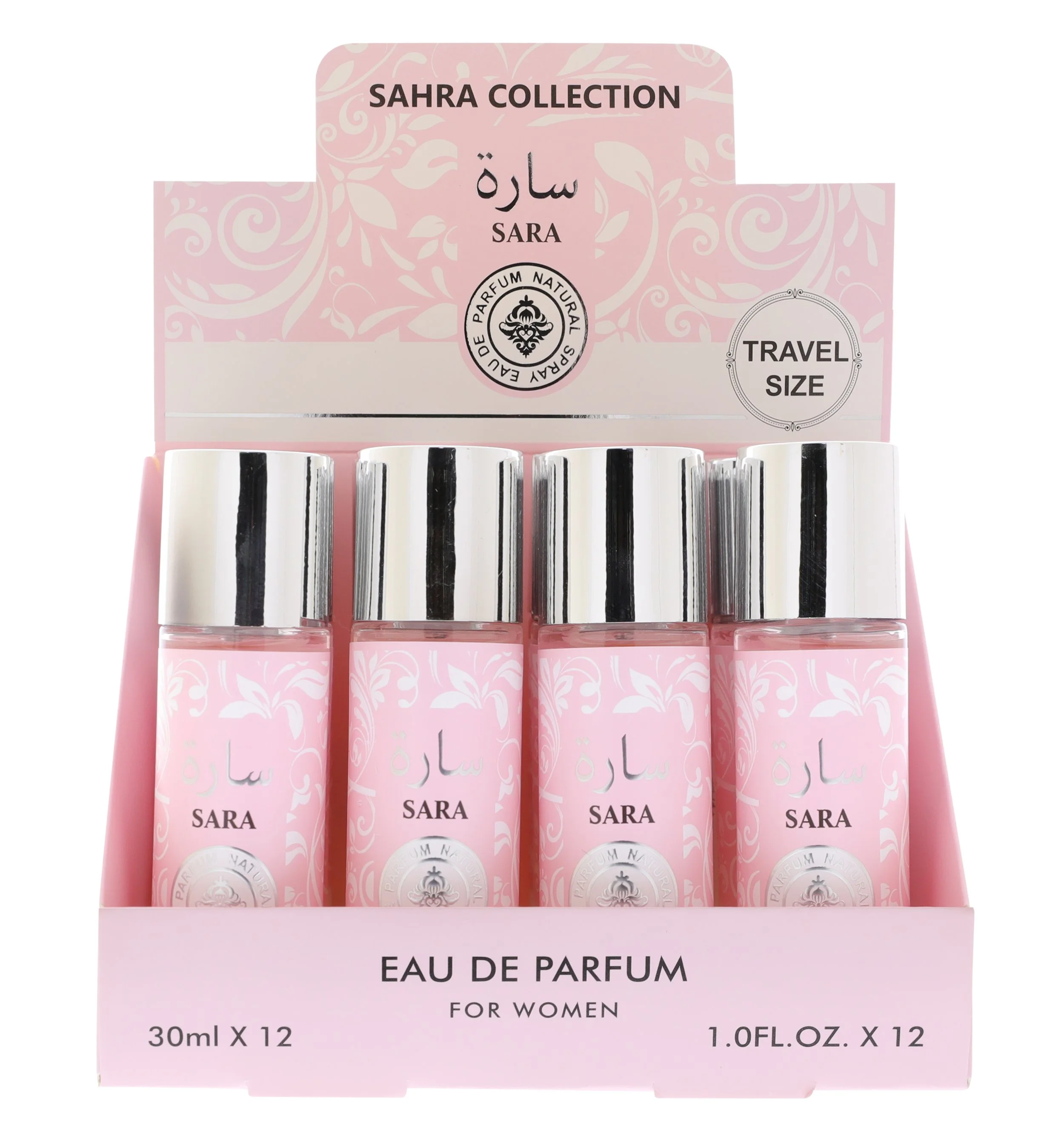 Sara Travel Sprays (12 PCs)  52207