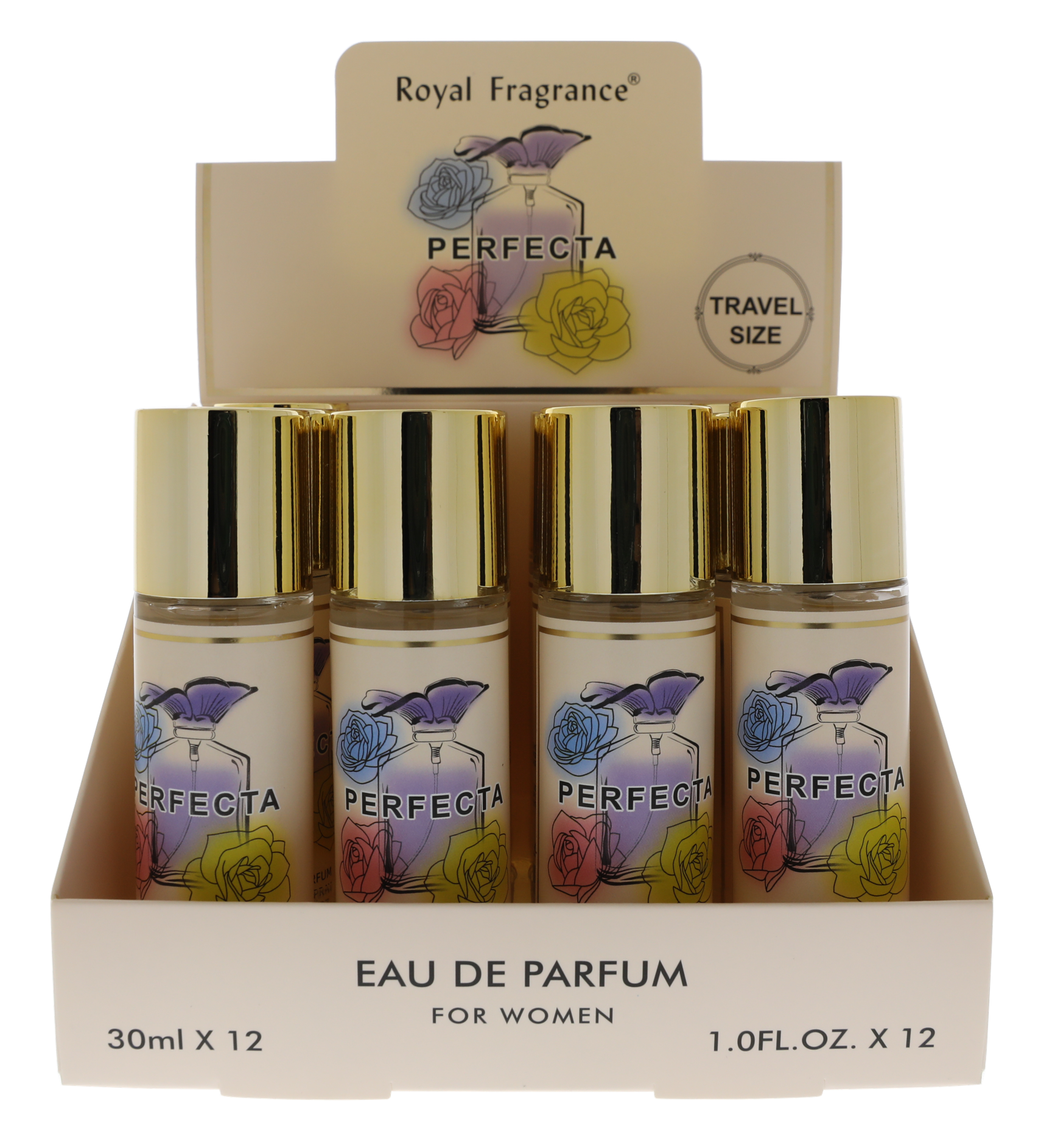 Perfecta Travel Sprays (12 PCs) 52202