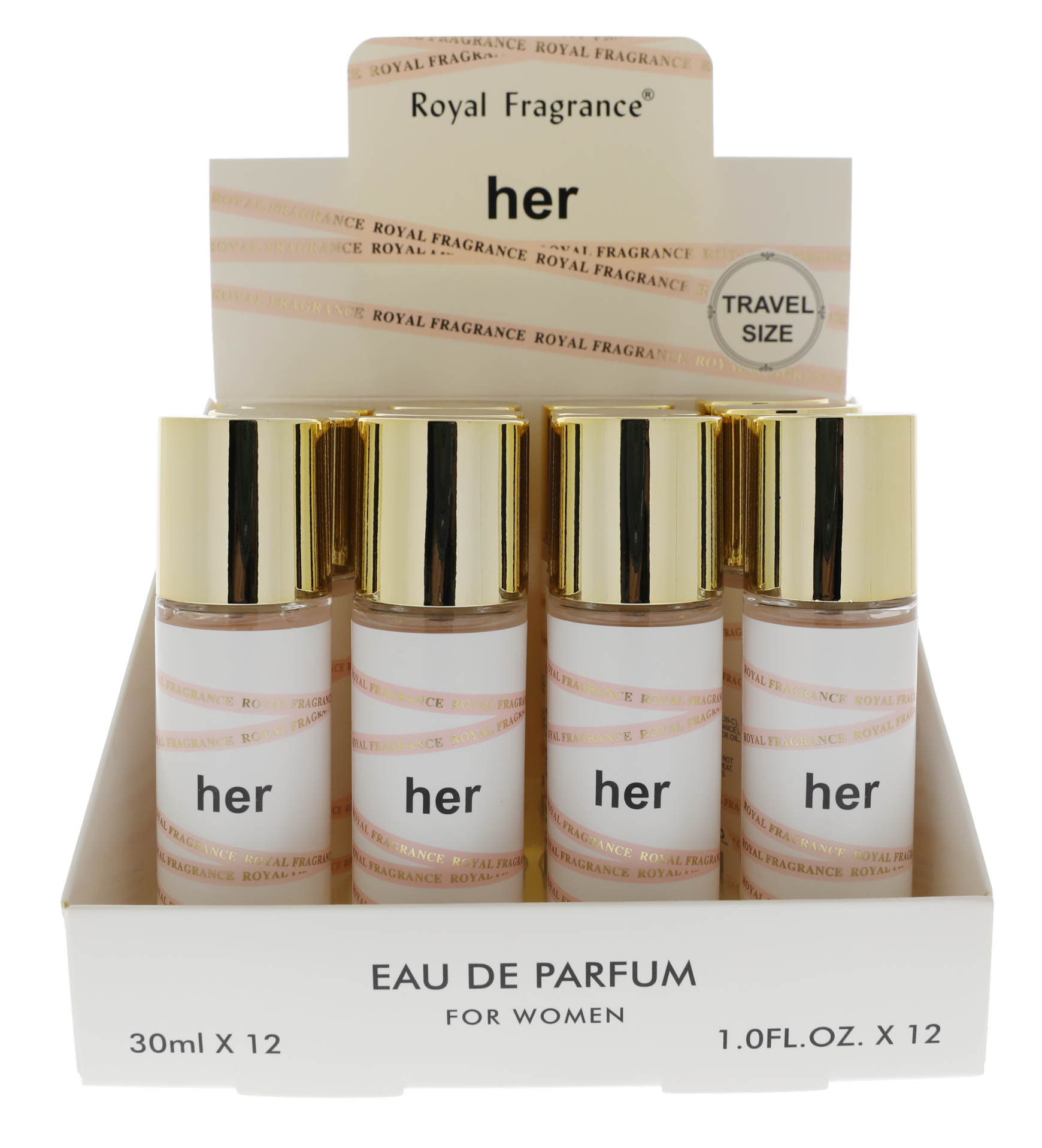 her Travel Sprays (12 PCs) 52206