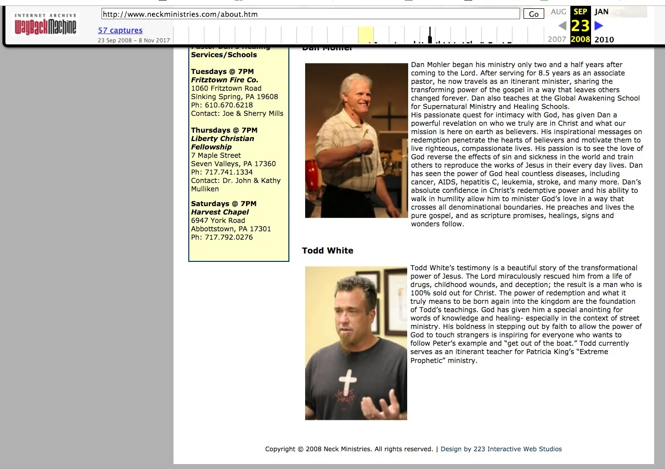 We Re Looking For The Harrisburg Pa Pastor Born With Polio That Todd White Healed The Messed Up Church