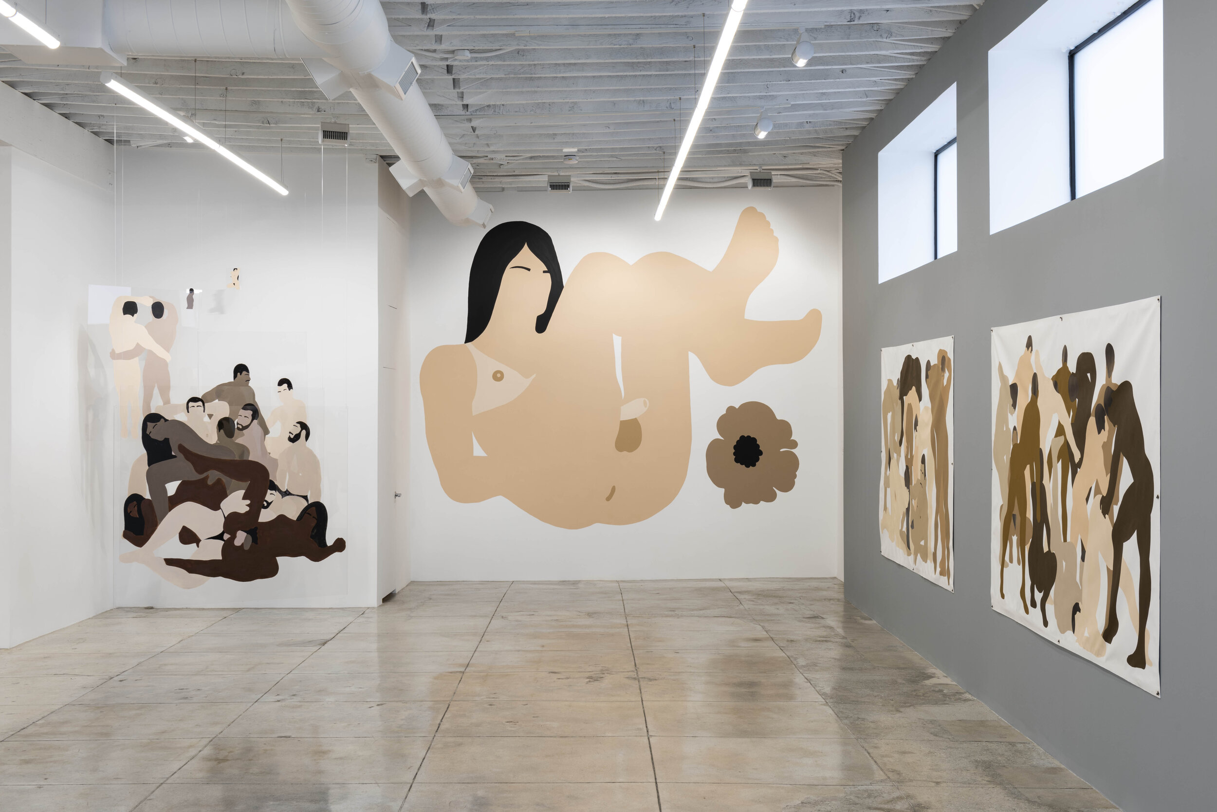 Installation View: Xavier Schipani, They Laughed With Pleasure