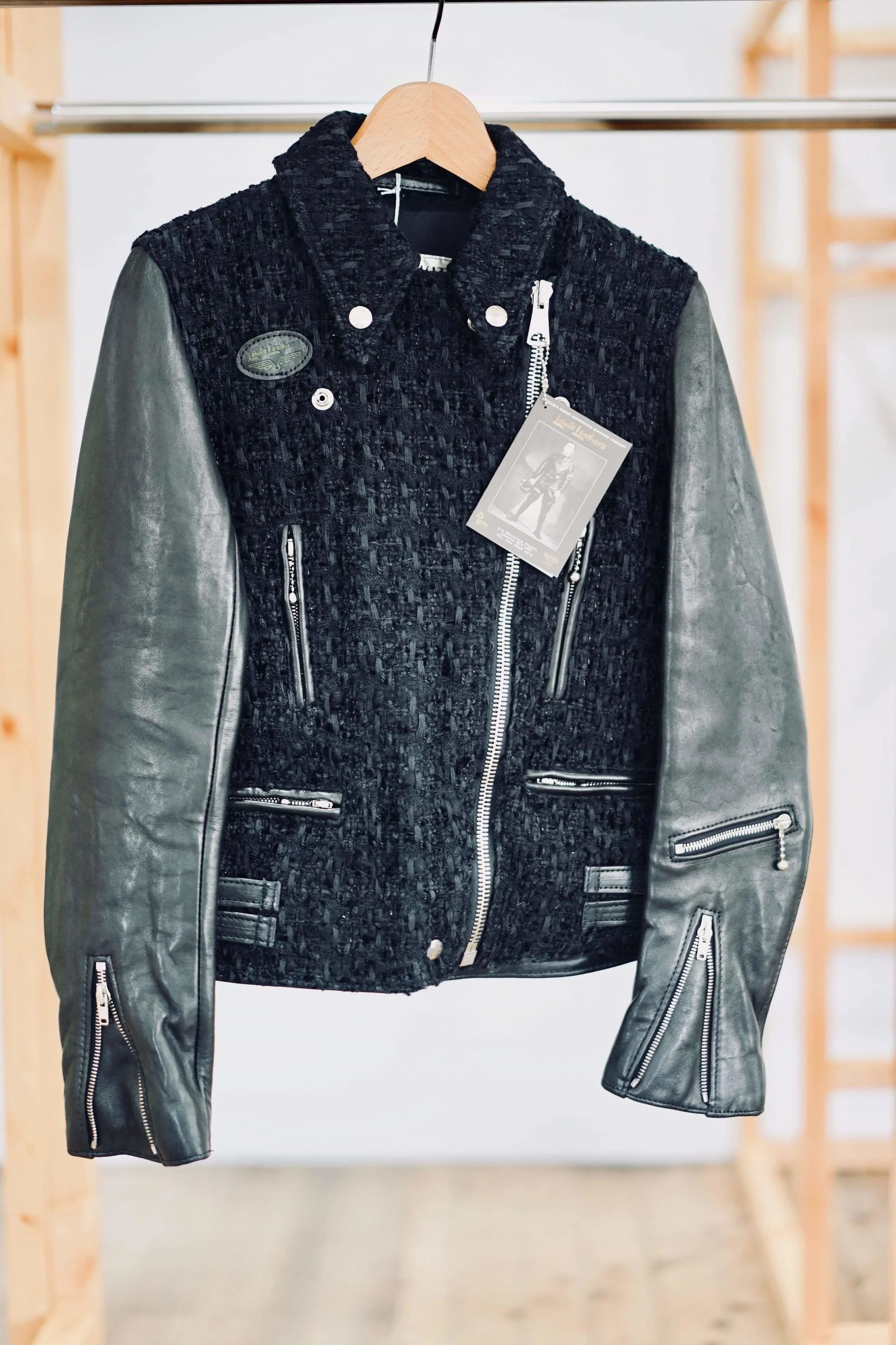 Lewis Leathers Linton fabric