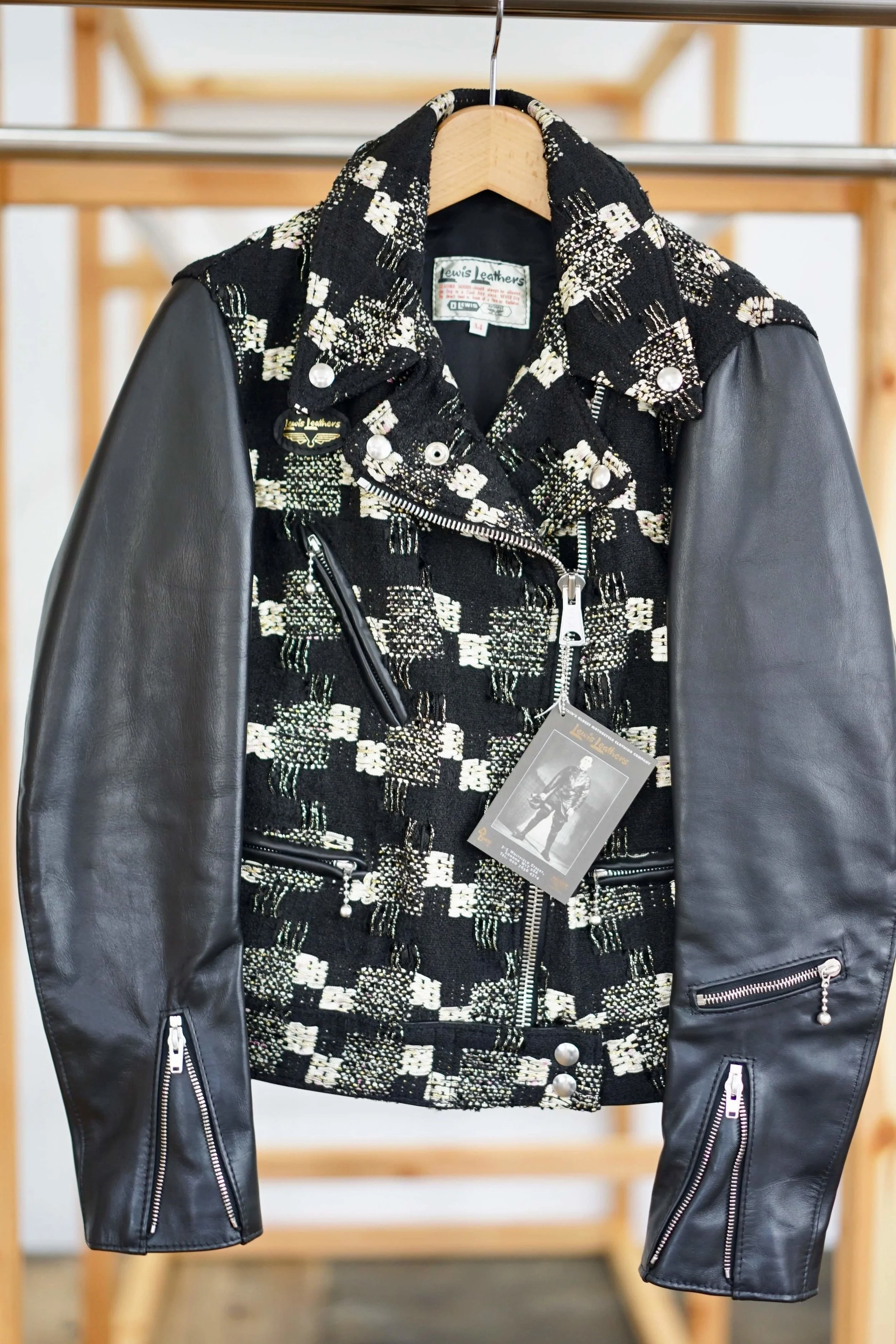 Lewis Leathers Linton fabric