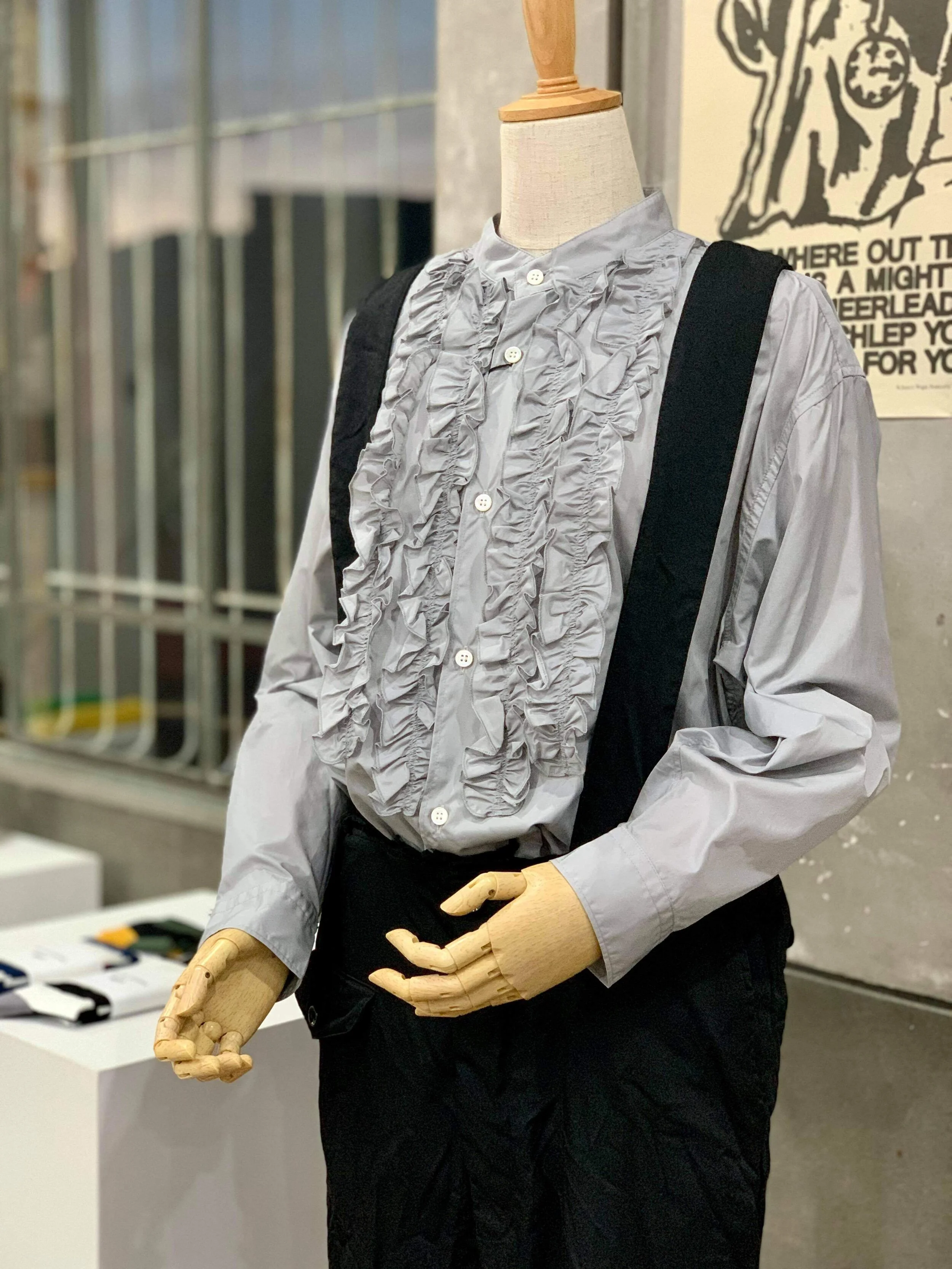 REFEREE NYLON BLOUSE
